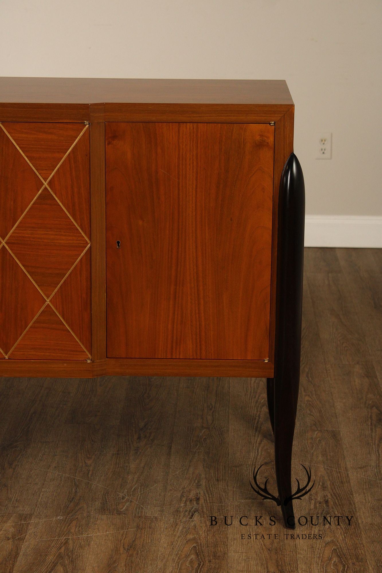 Acanto Luxury Furniture French Art Deco Style Walnut Sideboard Moma