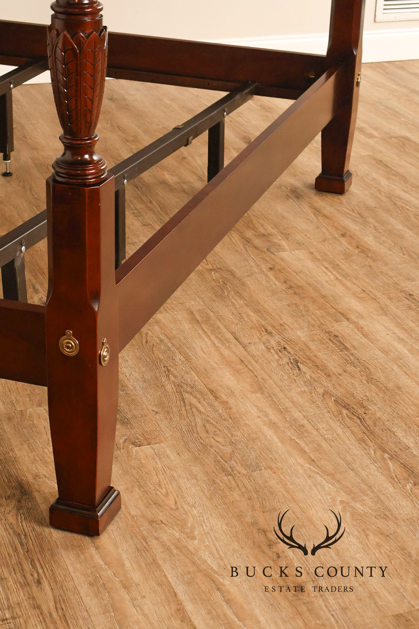 Century Furniture King Size Cherry Poster Bed