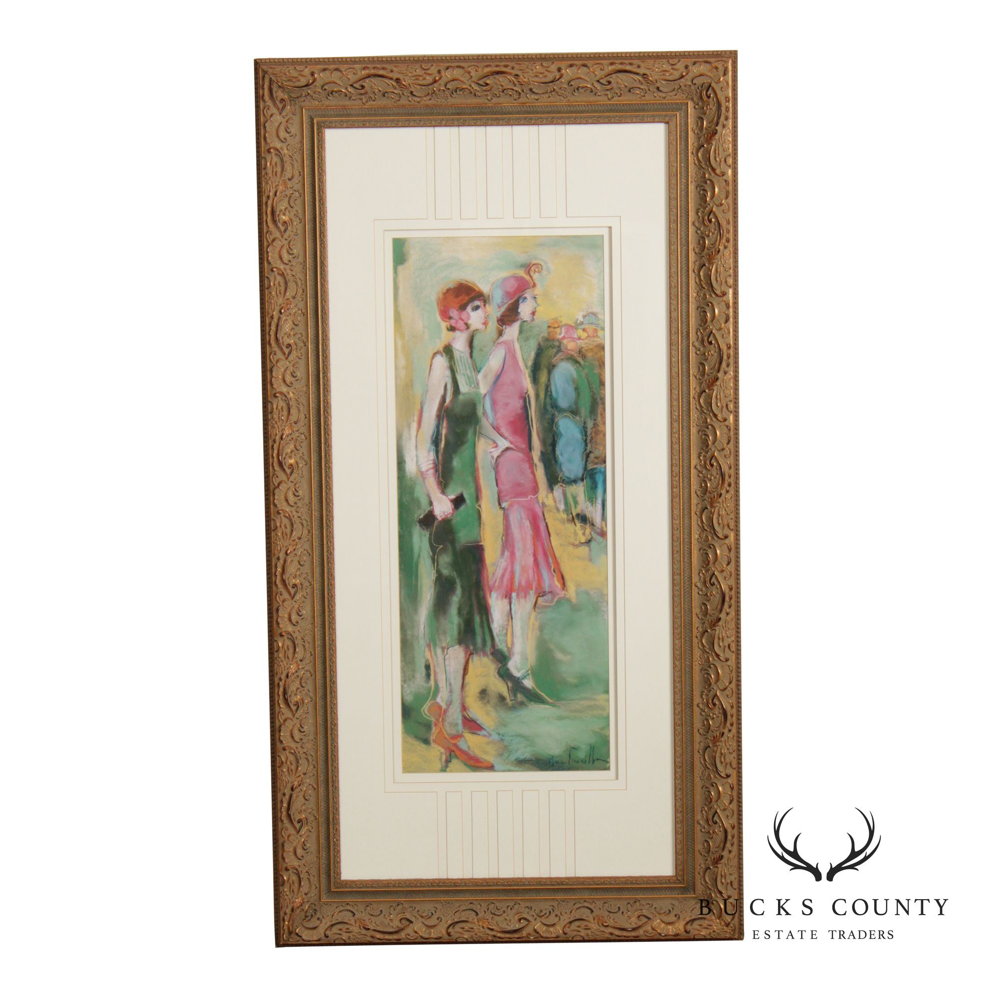 Marie Versailles Custom Framed Print, 'Invitation'