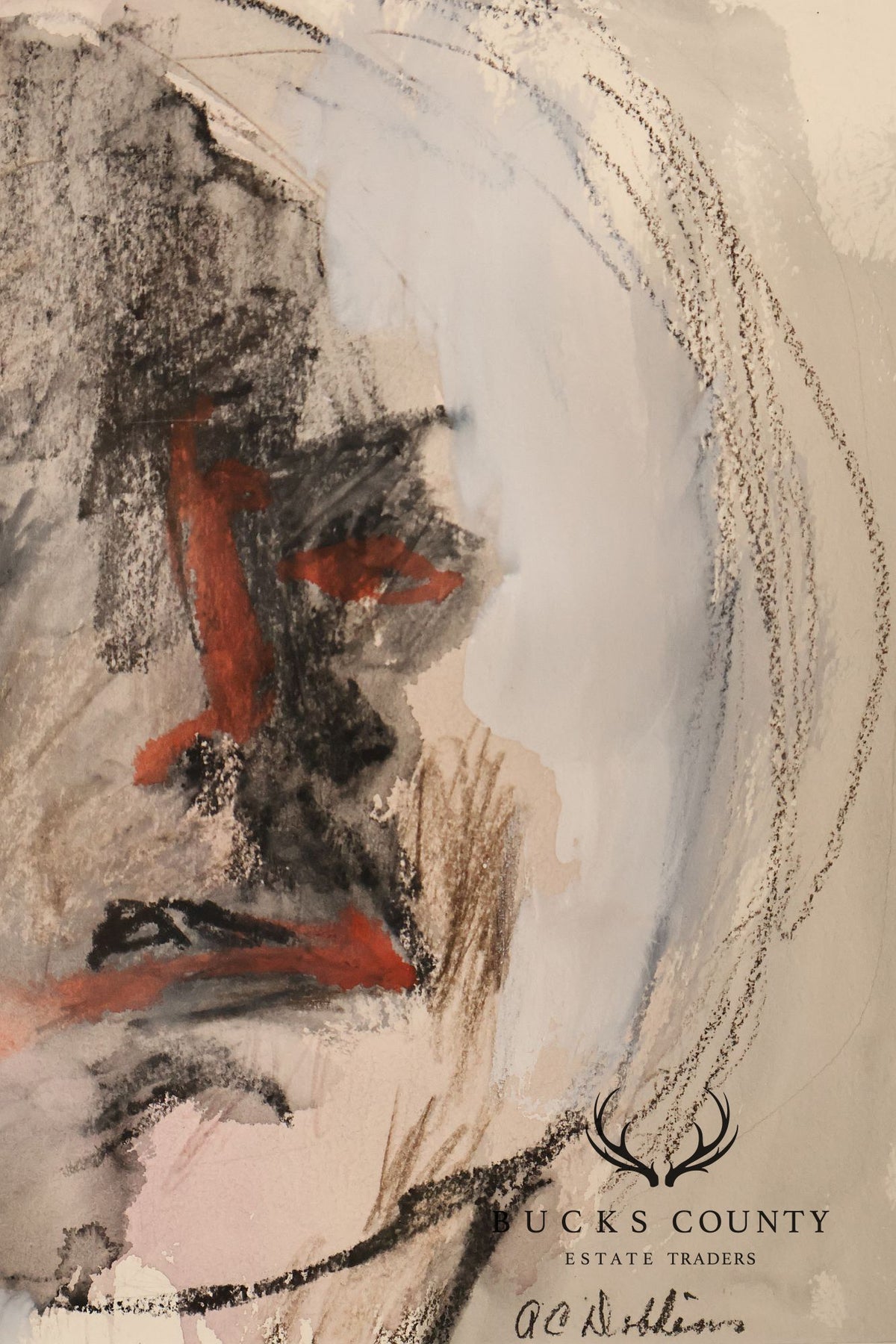 Anne Cooper Dobbins Mixed Media, '1 Ways of Seeing Oneself'