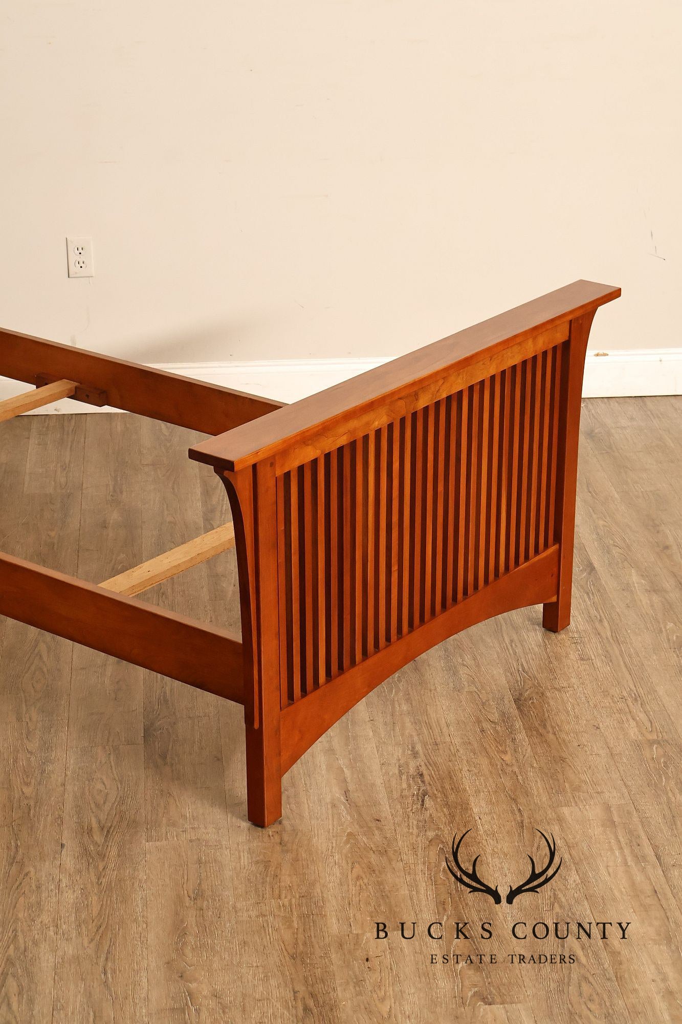 Stickley Mission Collection Cherry Spindle Twin Size Bed