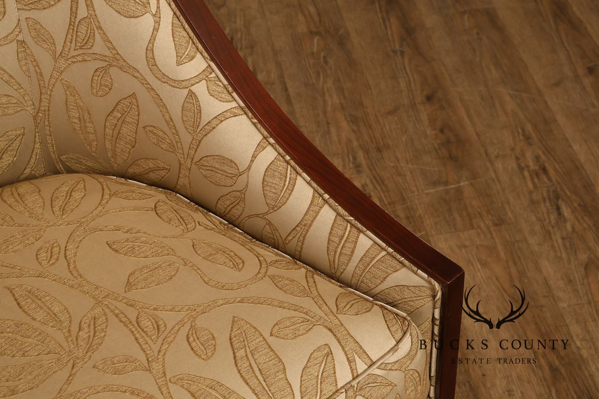 John Widdicomb High Back Upholstered Lounge Chair