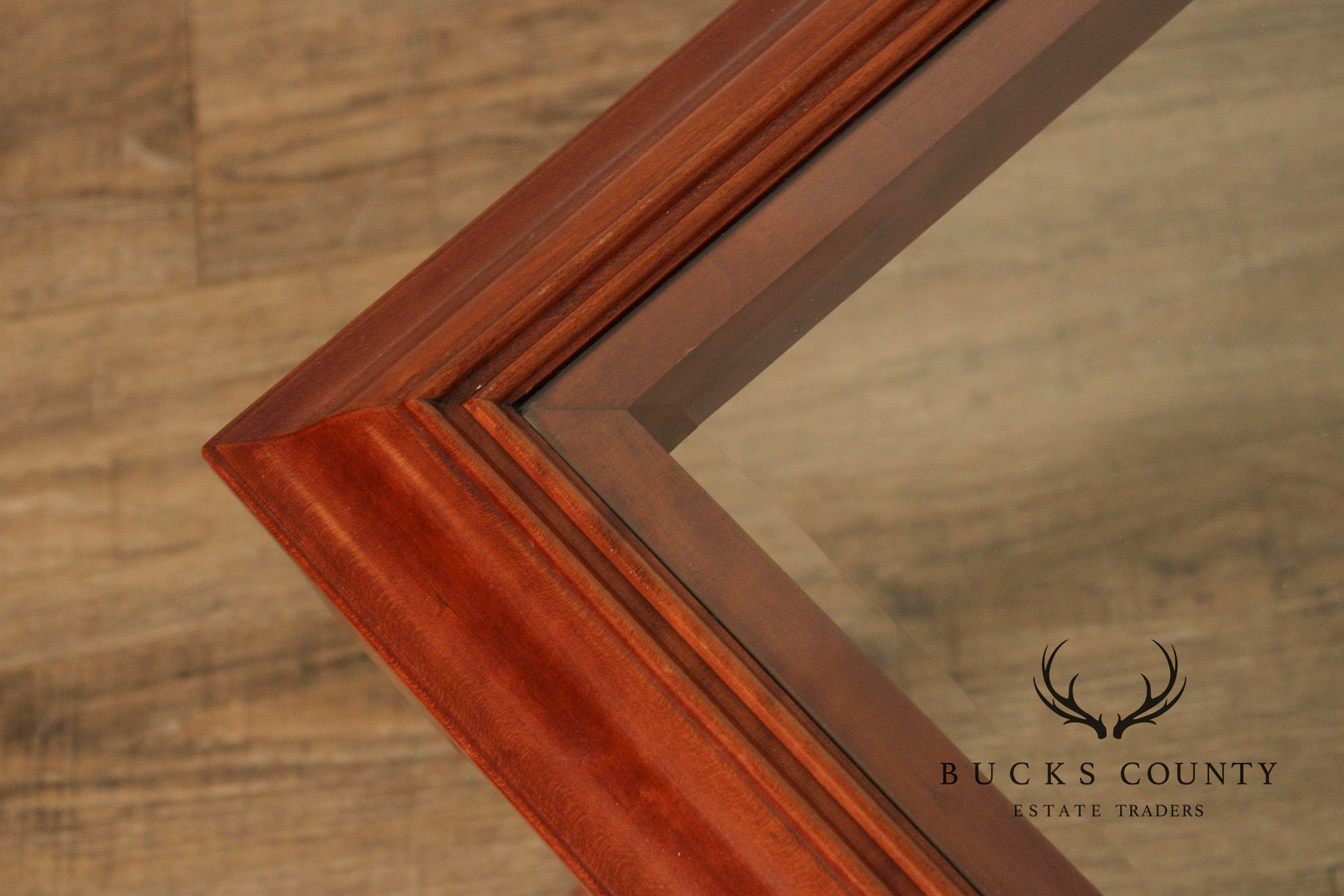 Lane Furniture Glass Top Cherry Coffee Table