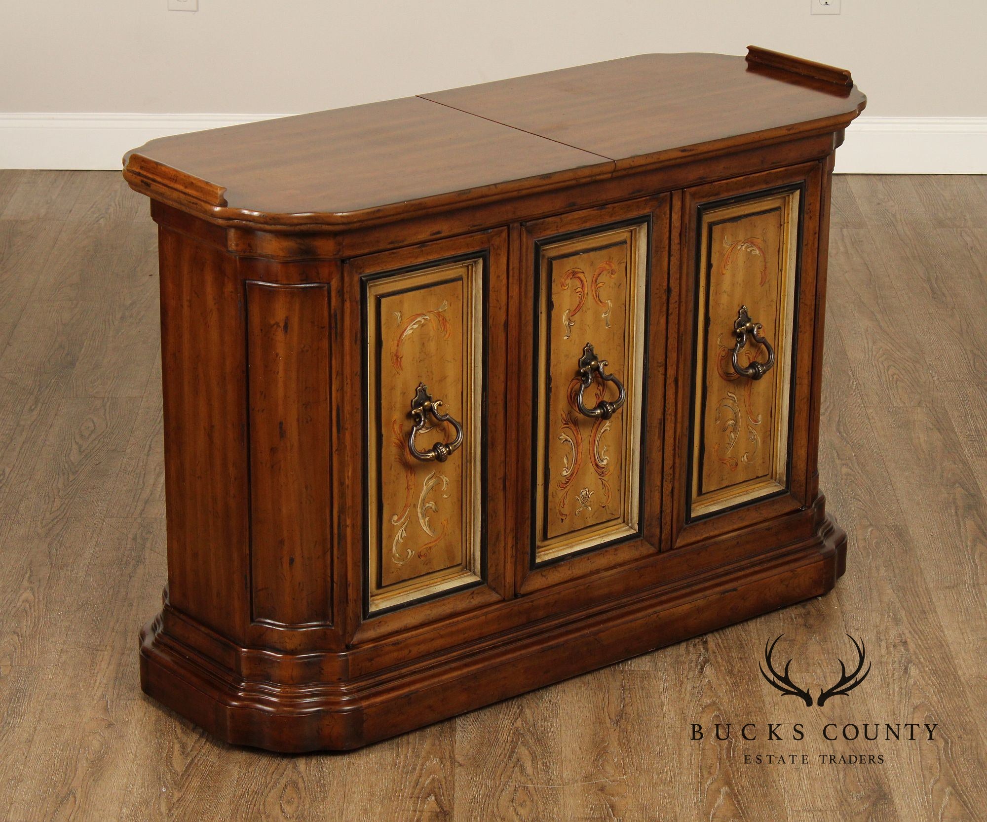 Heritage 'Grand Tour' Walnut Slide Top Server