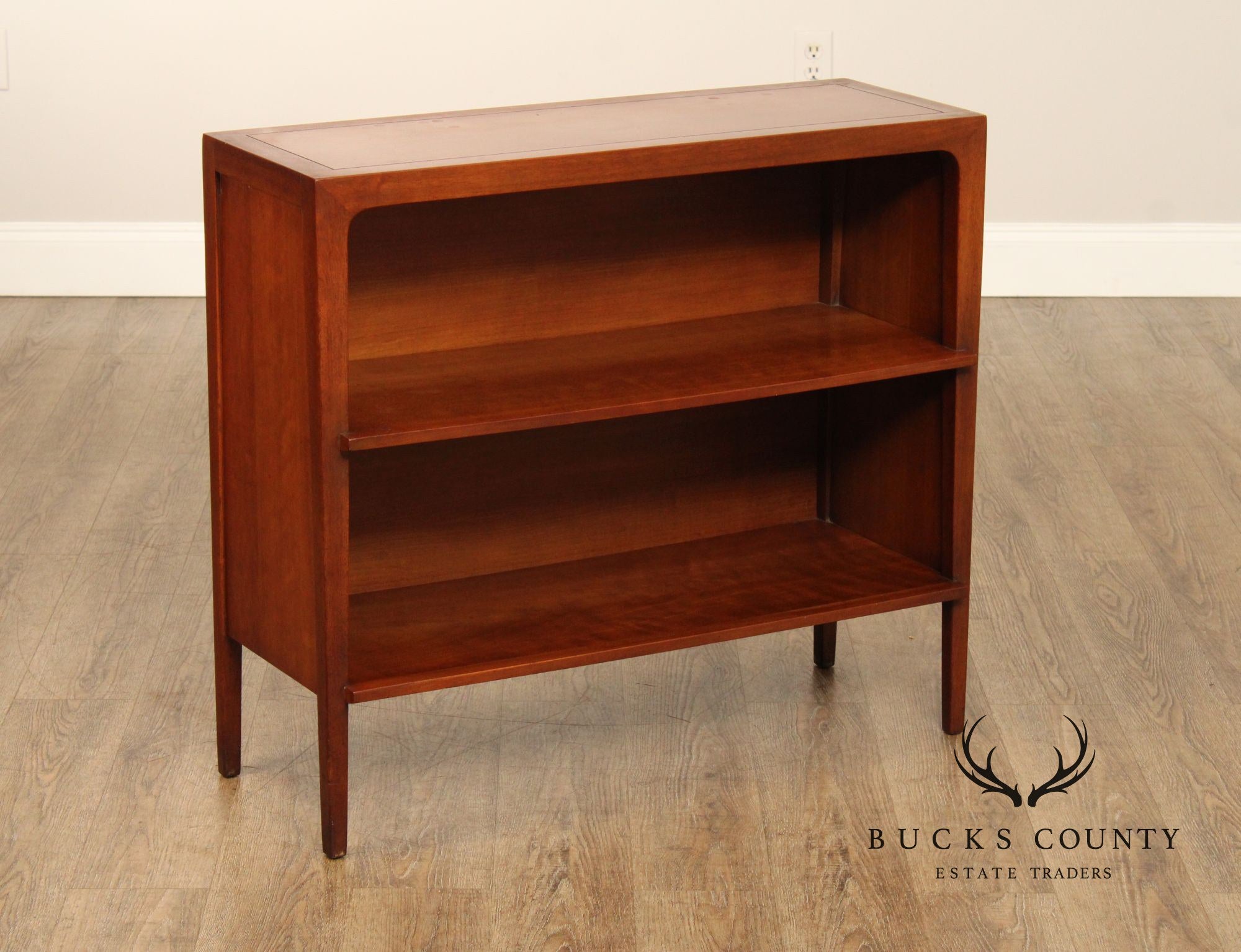 John Van Koert for Drexel Mid Century Modern Open Bookcase