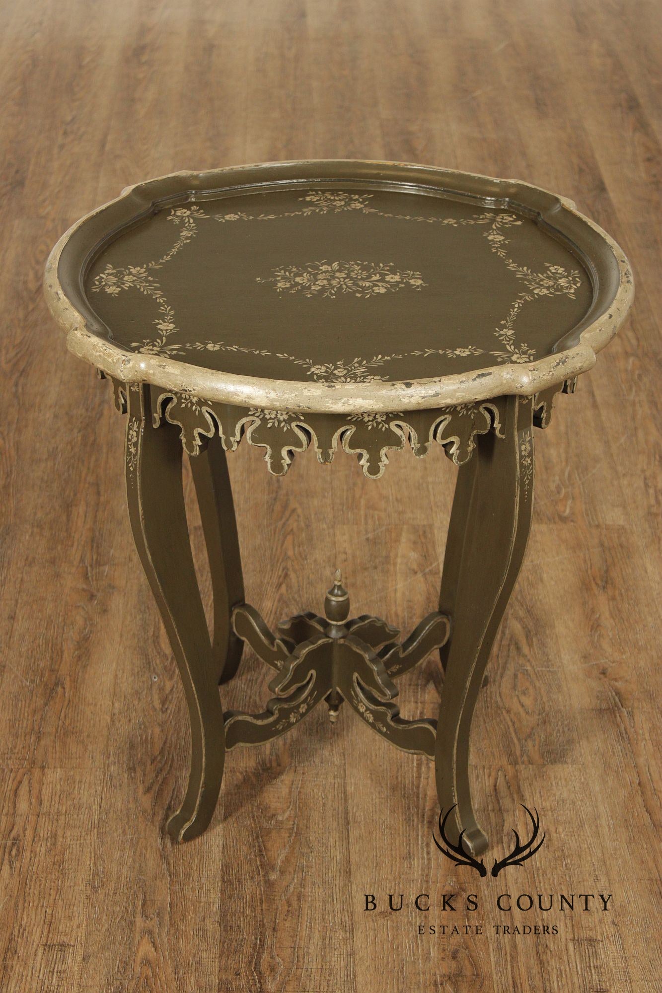 Amy Howard Collection Italian Florentine Style Side Table