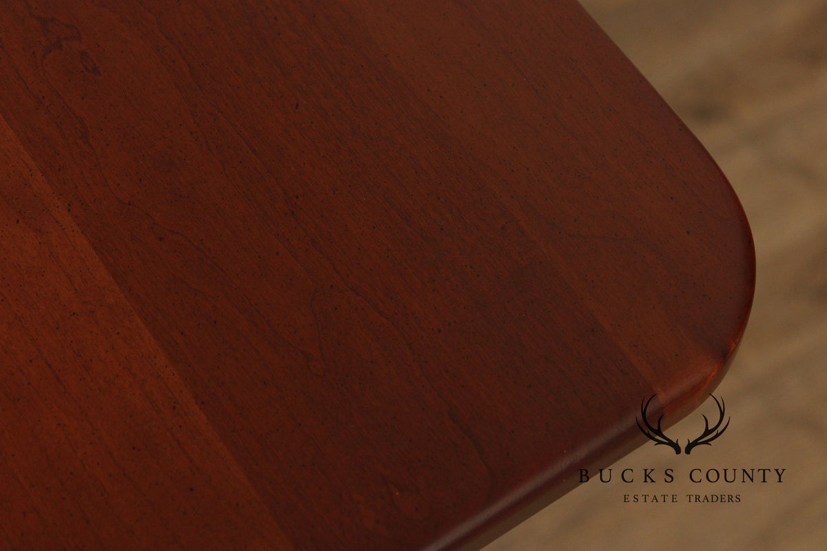Empire Furniture Cherry Drop-Leaf Expandable Dining Table
