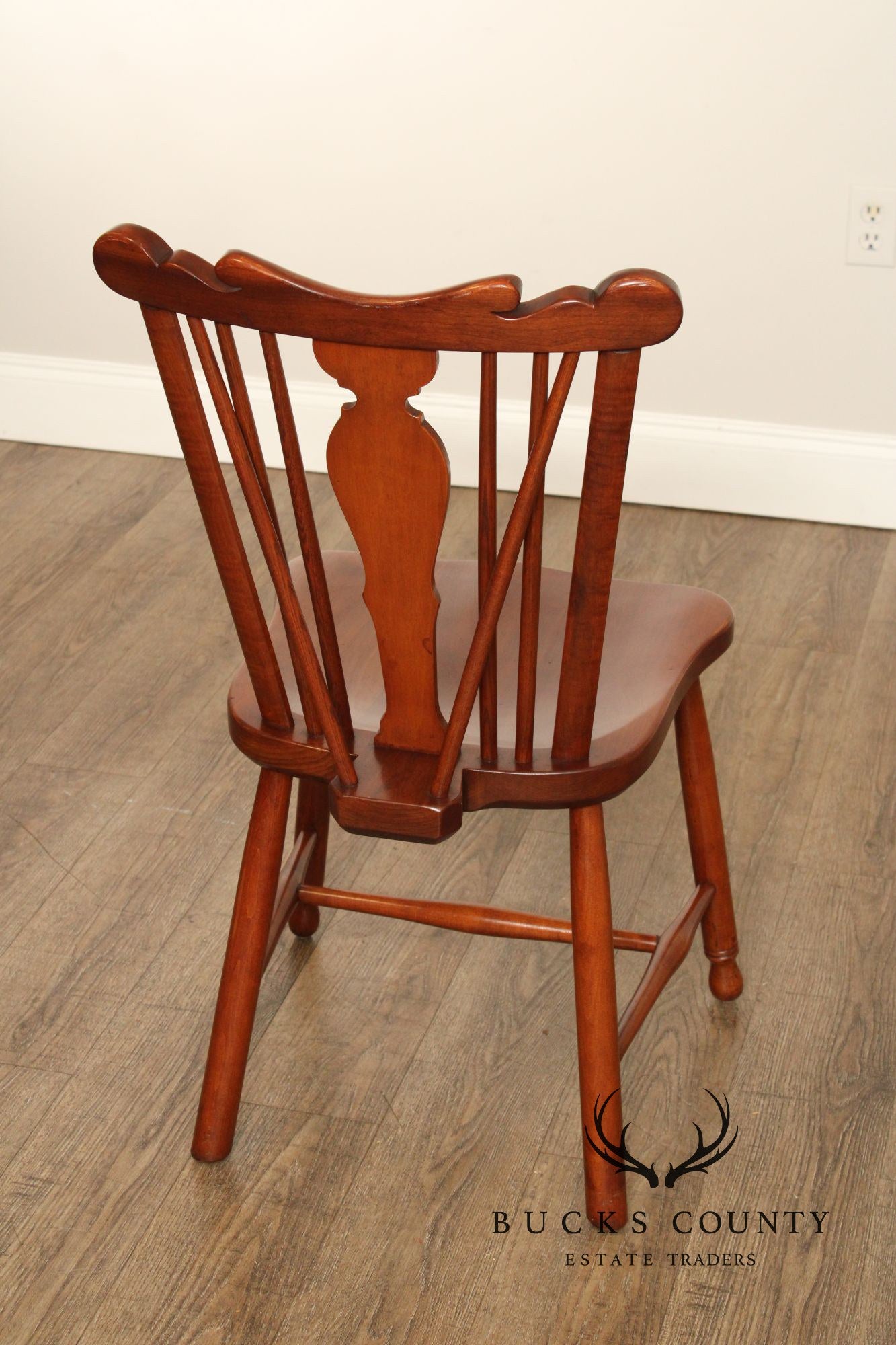 Stickley Set of Six Cherry Valley Windsor Dining Chairs