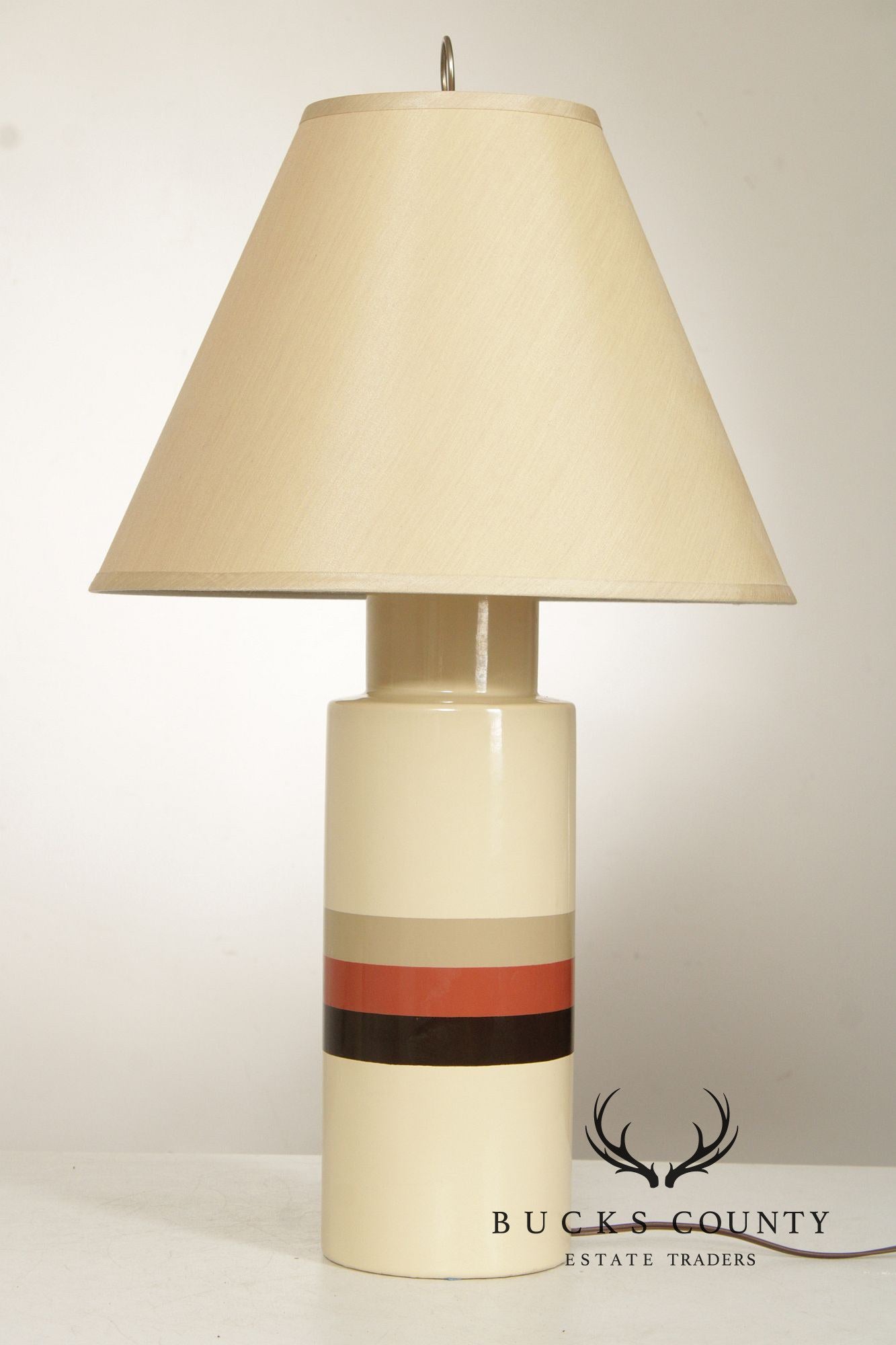 Philmar Sandel Post Modern Pair of Ceramic Table Lamps