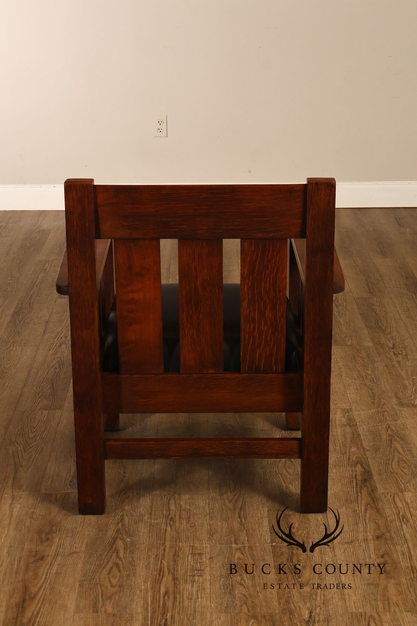 Langslow, Fowler Co. Antique Mission Oak Armchair
