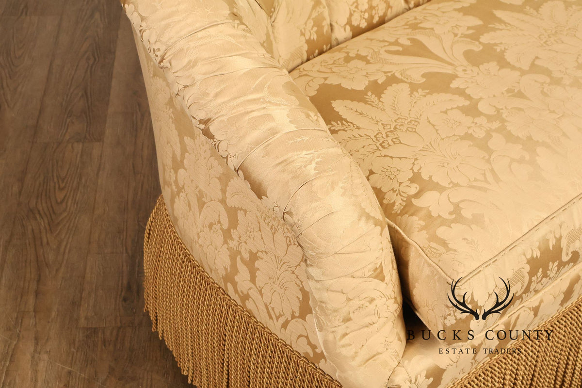 TRS Furniture Button-Tufted Upholstered Sofa