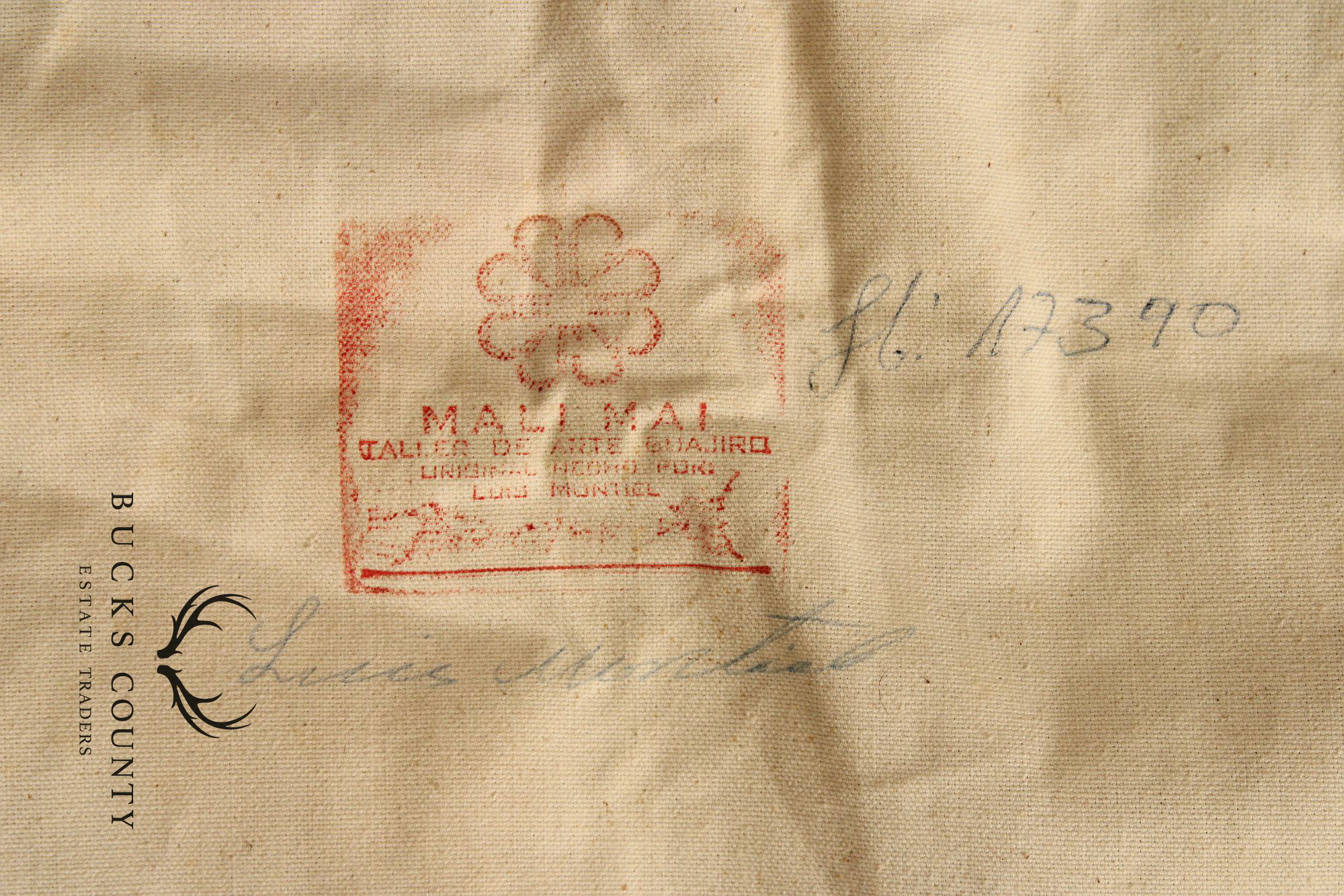 Luis Montiel Folk Art Hummingbird Tapestry