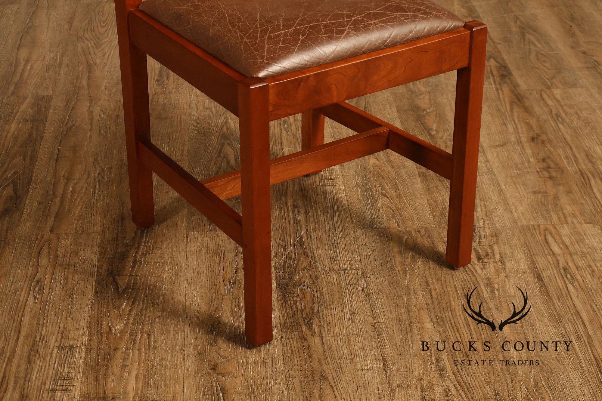 Stickley Mission Collection Set Of 6 Cherry Dining Chairs