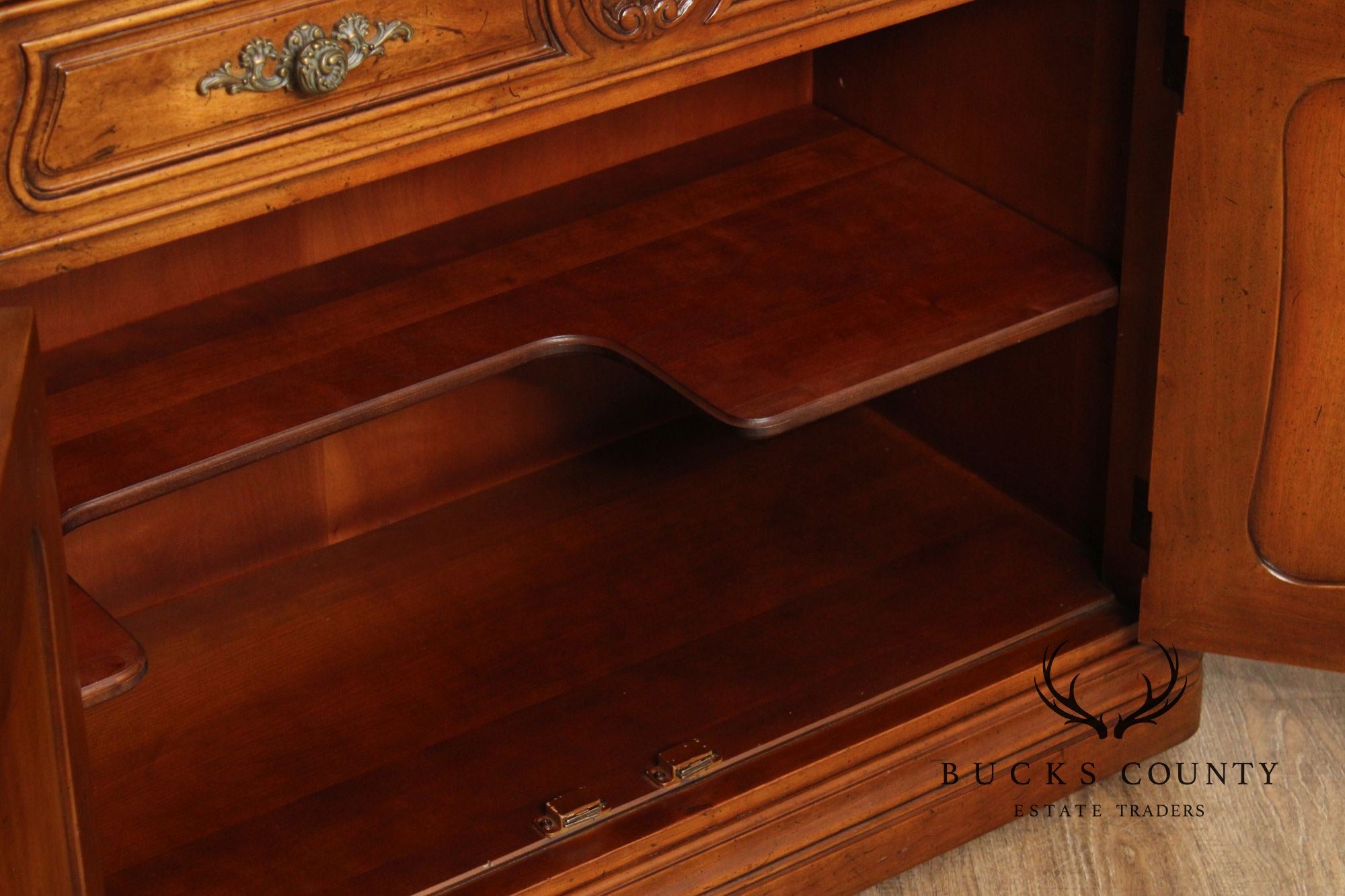Henredon French Provincial Style Flip Top Server