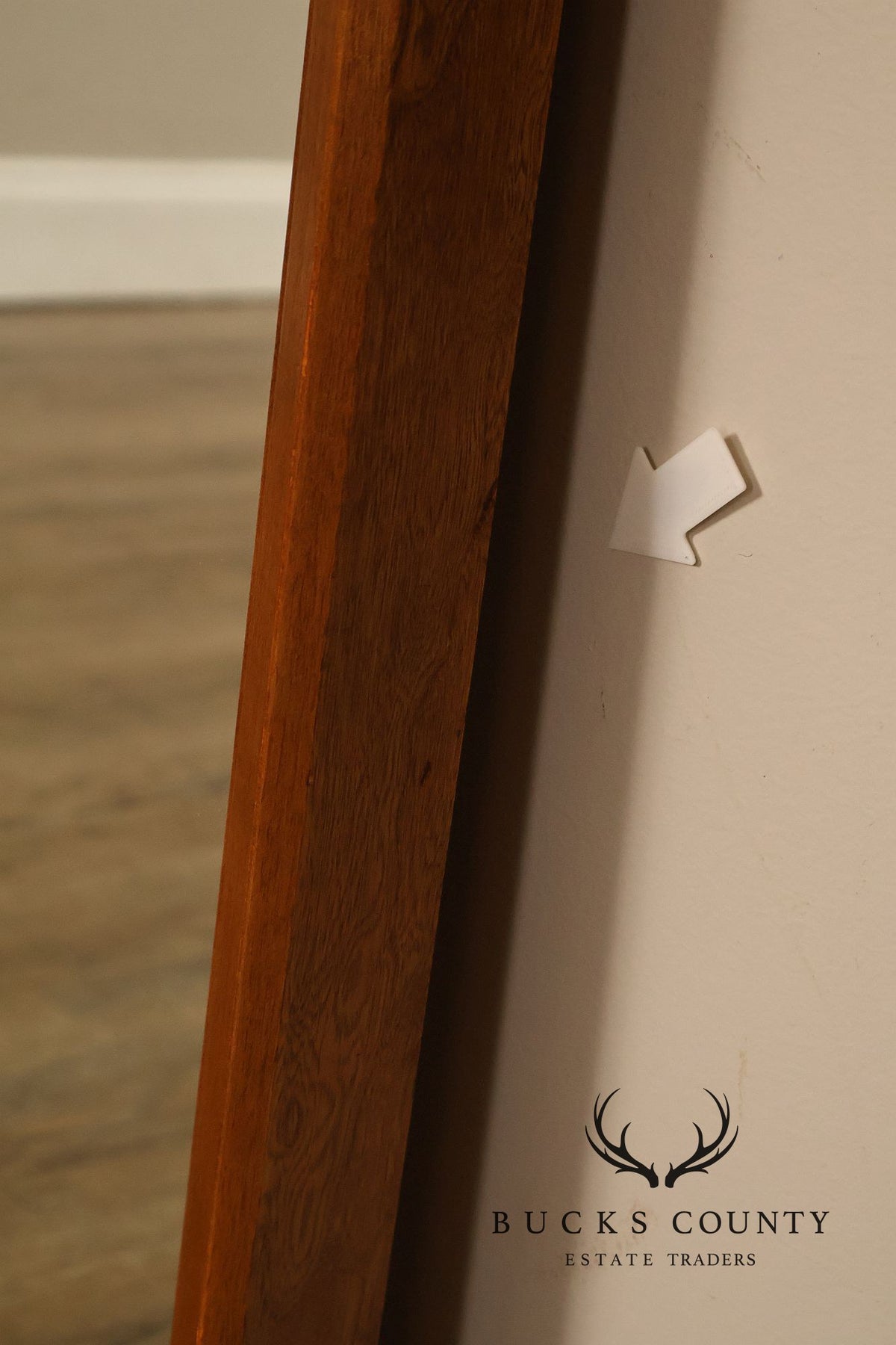 Lane Mid Century Modern Walnut Wall Mirror