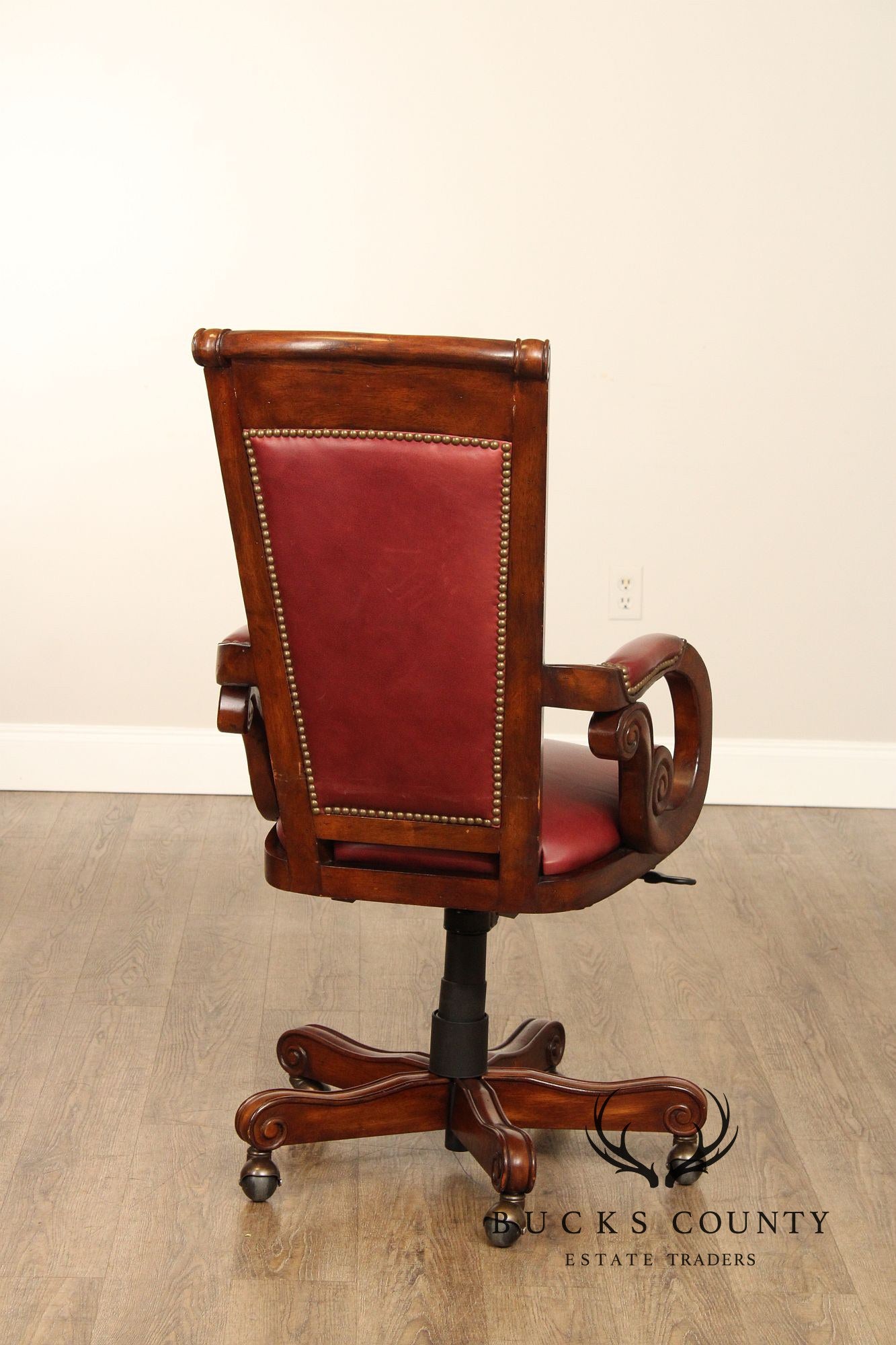 Bradington-Young Hooker Furniture 'Brayden' Leather Office Chair