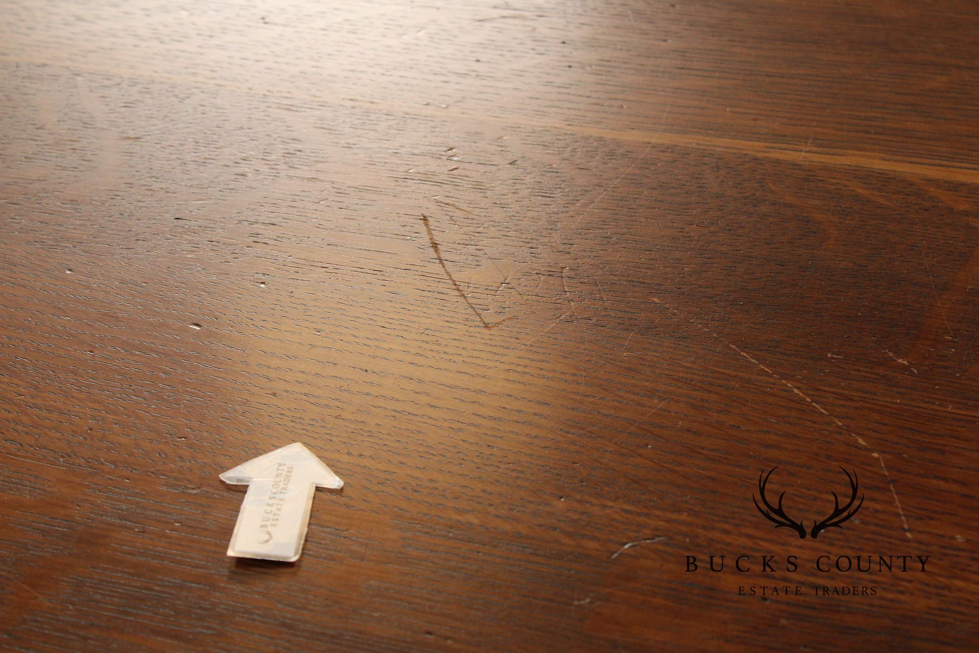 Stickley Mission Collection Oak Round Pedestal Dining Table