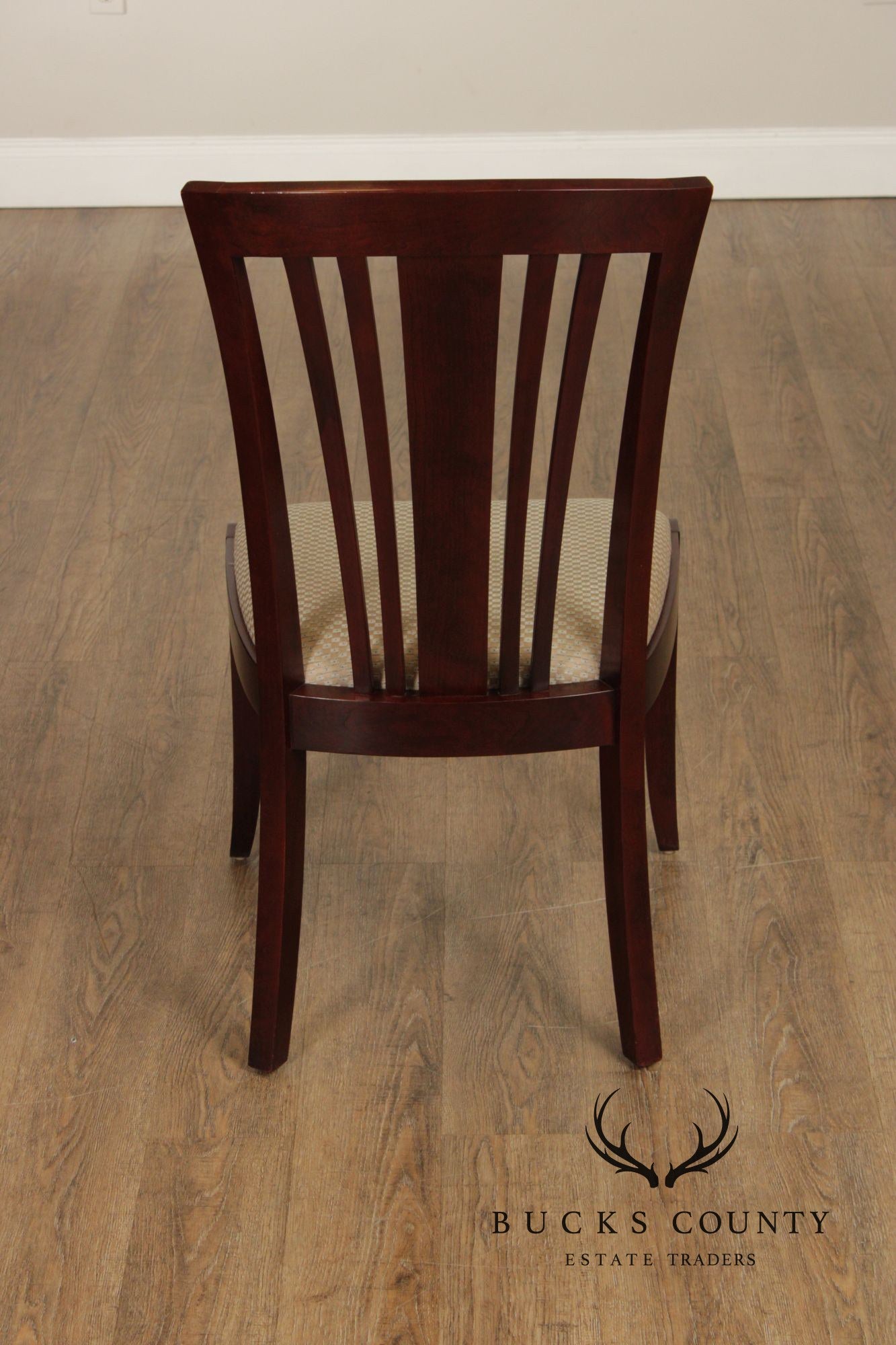 Stickley Set of Ten Cherry 'Bayonne' Dining Chairs