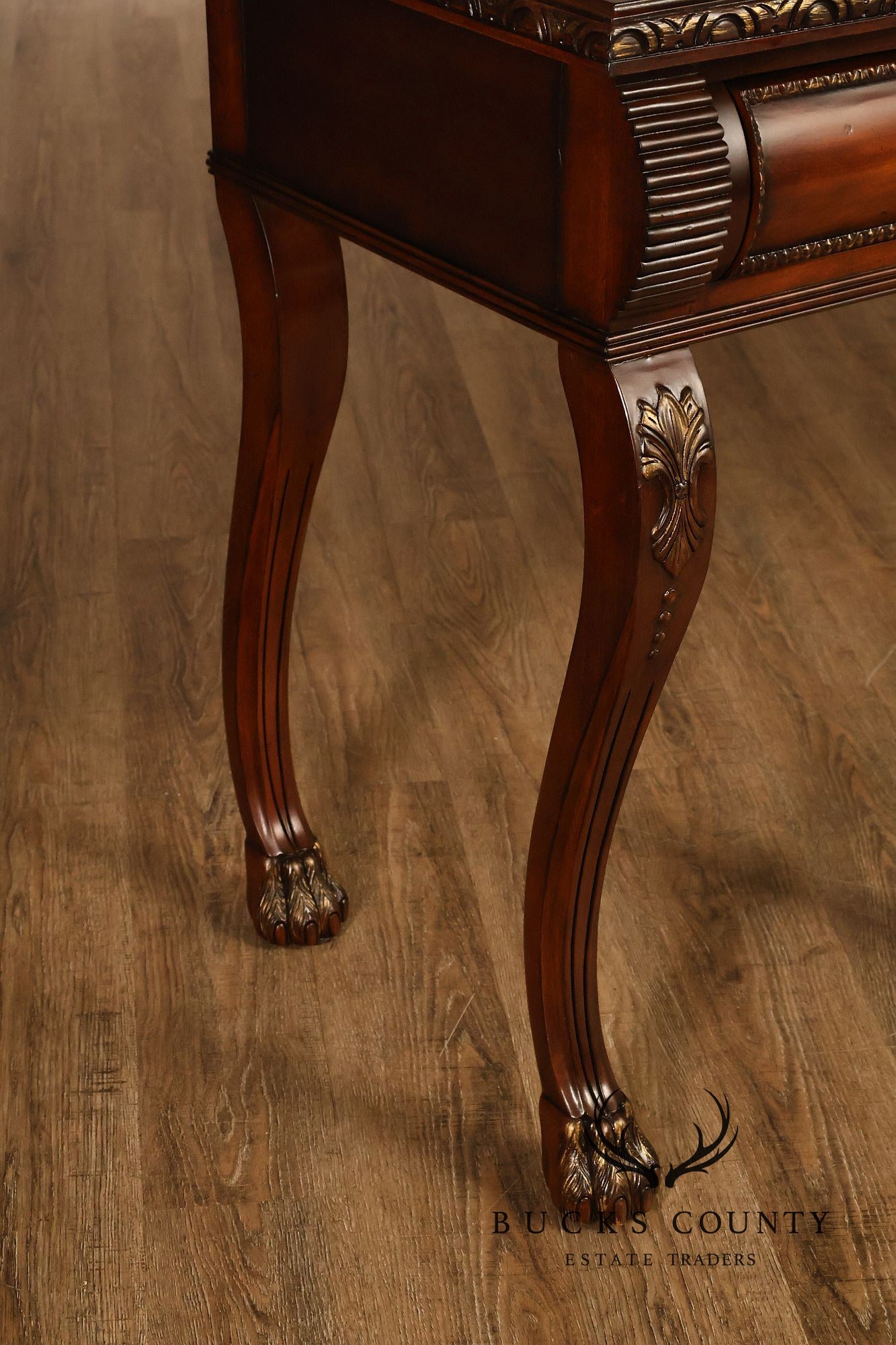 Century Furniture Georgian Style Mahogany Console Sideboard