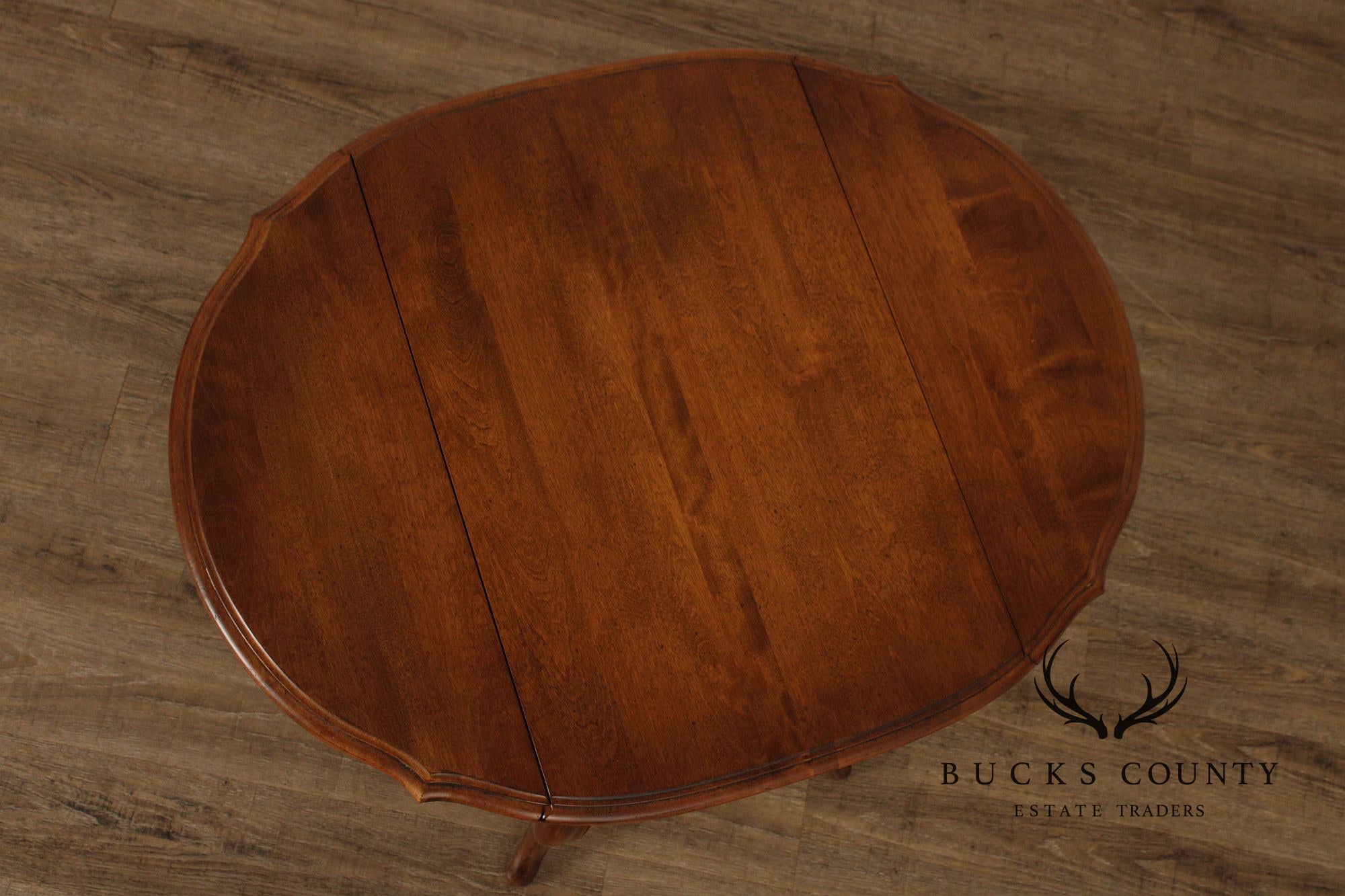 Ethan Allen 'Country French' One-Drawer Pembroke Table