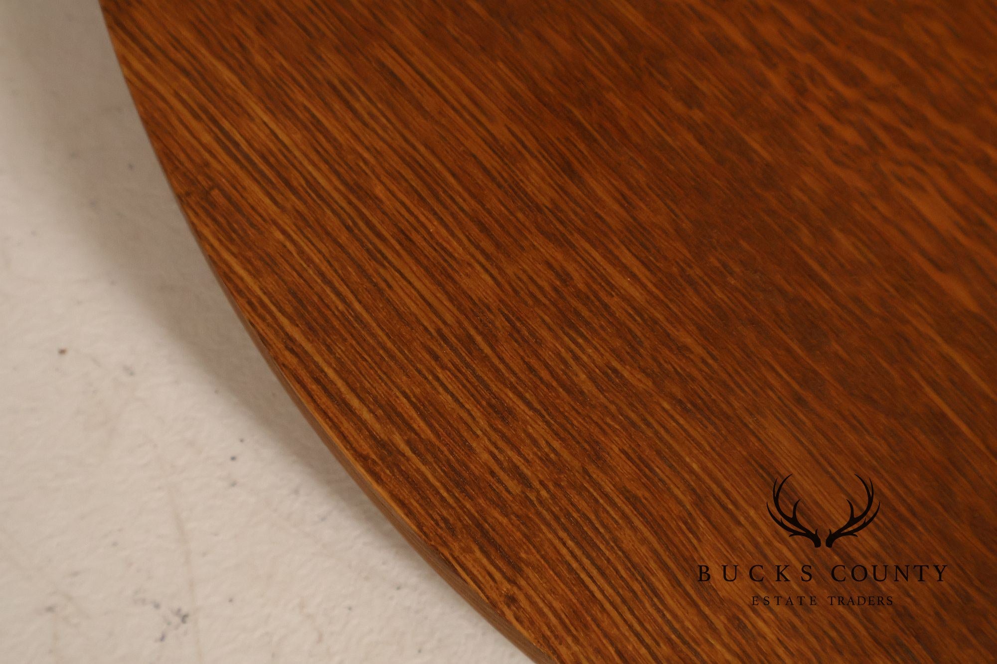 Stickley Mission Collection Round Oak Lazy Susan