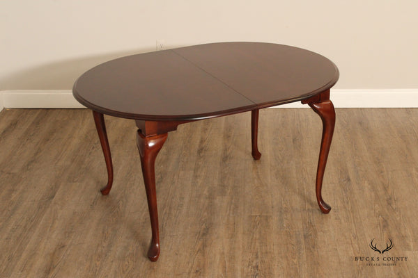 American Drew Vintage Queen Anne Style Oval Cherry Dining Table