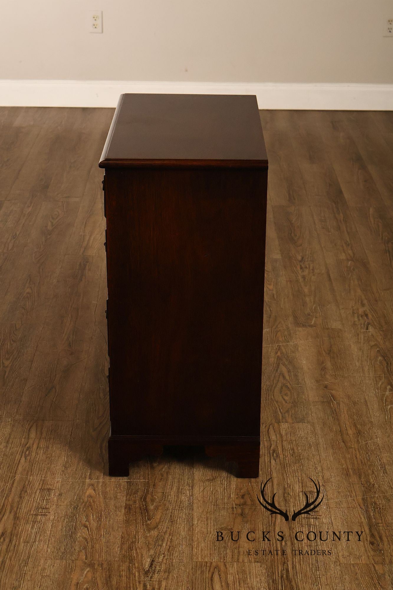 Chippendale Style Mahogany Bedside Chest