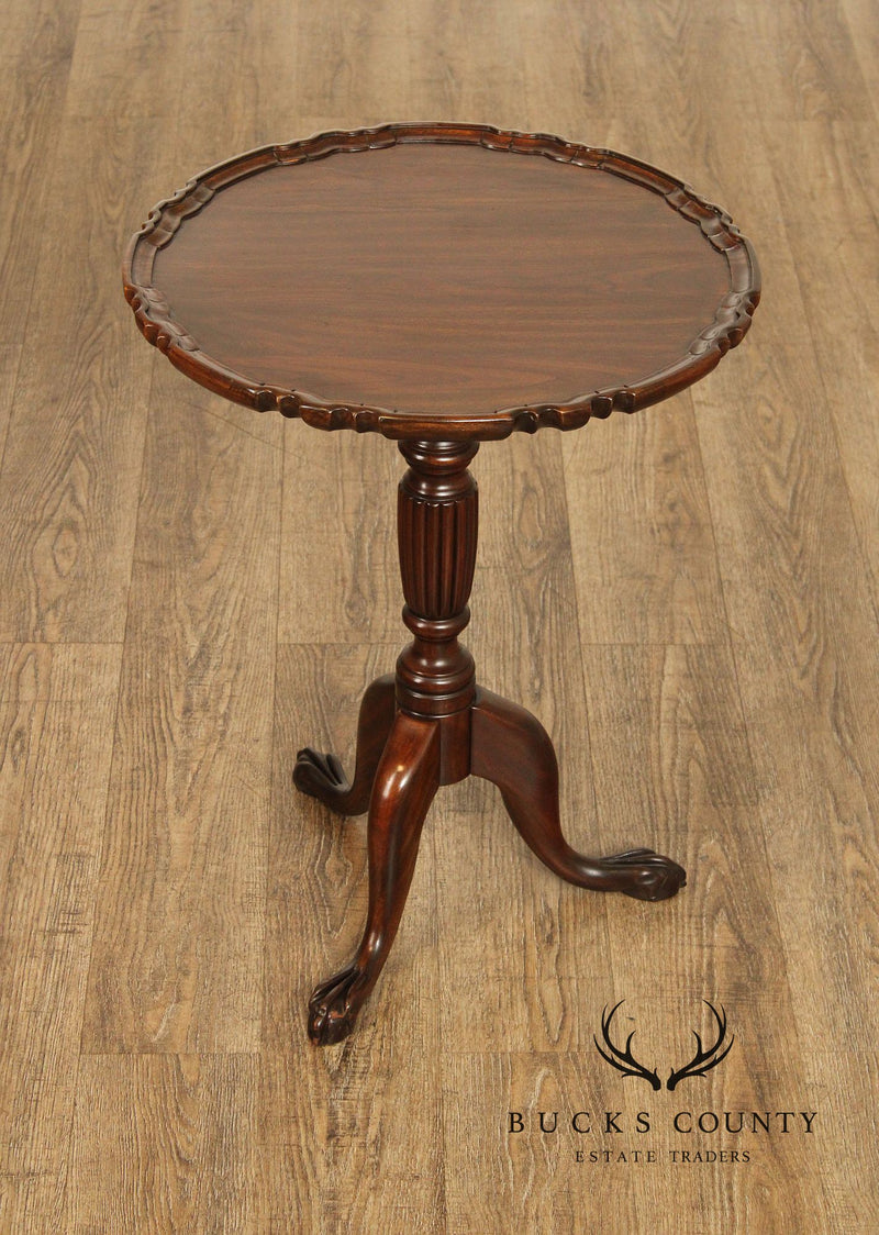 Harden Chippendale Style Piecrust Side Table