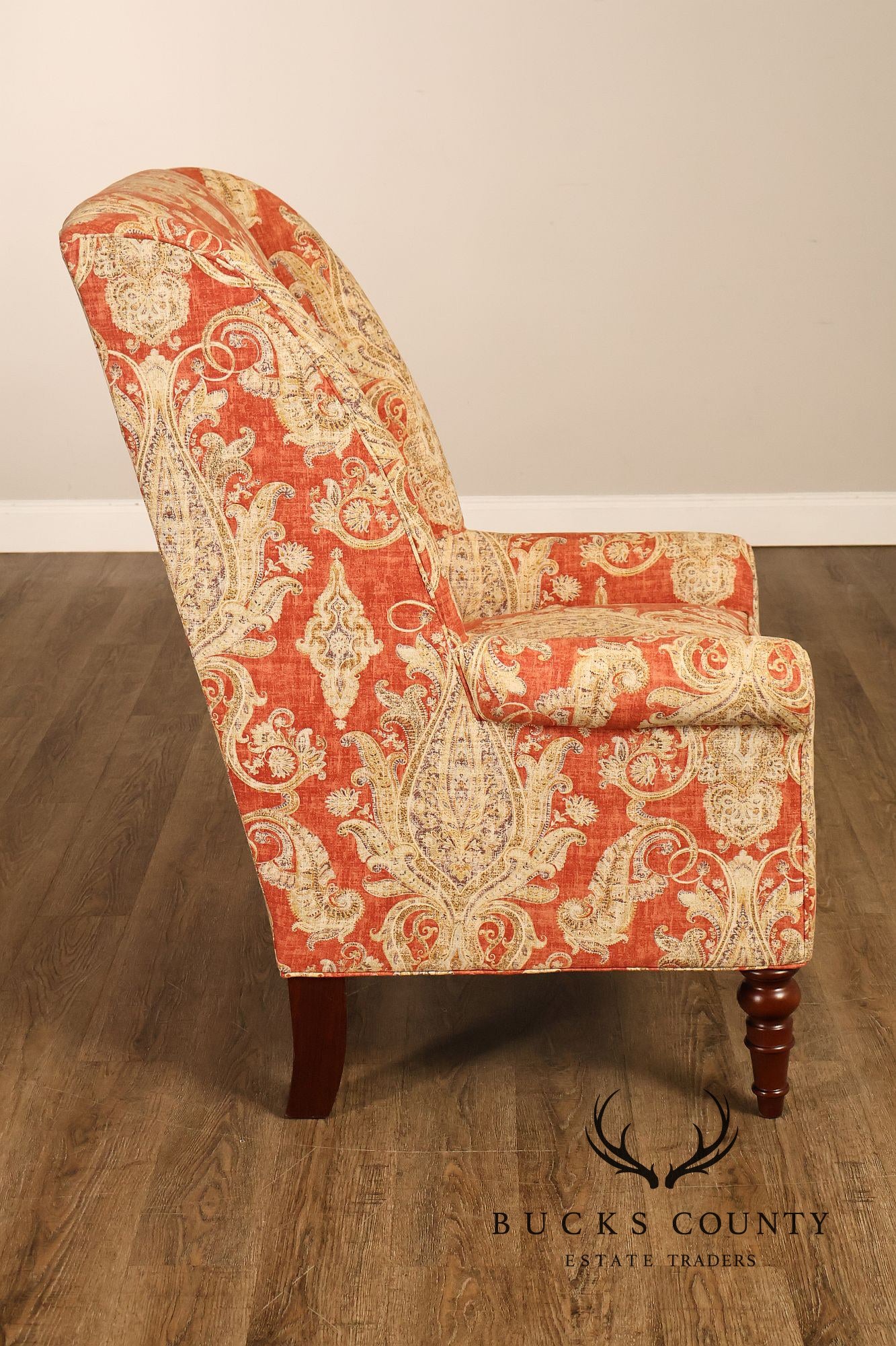 Craftmaster Upholstered Wing Back Armchair