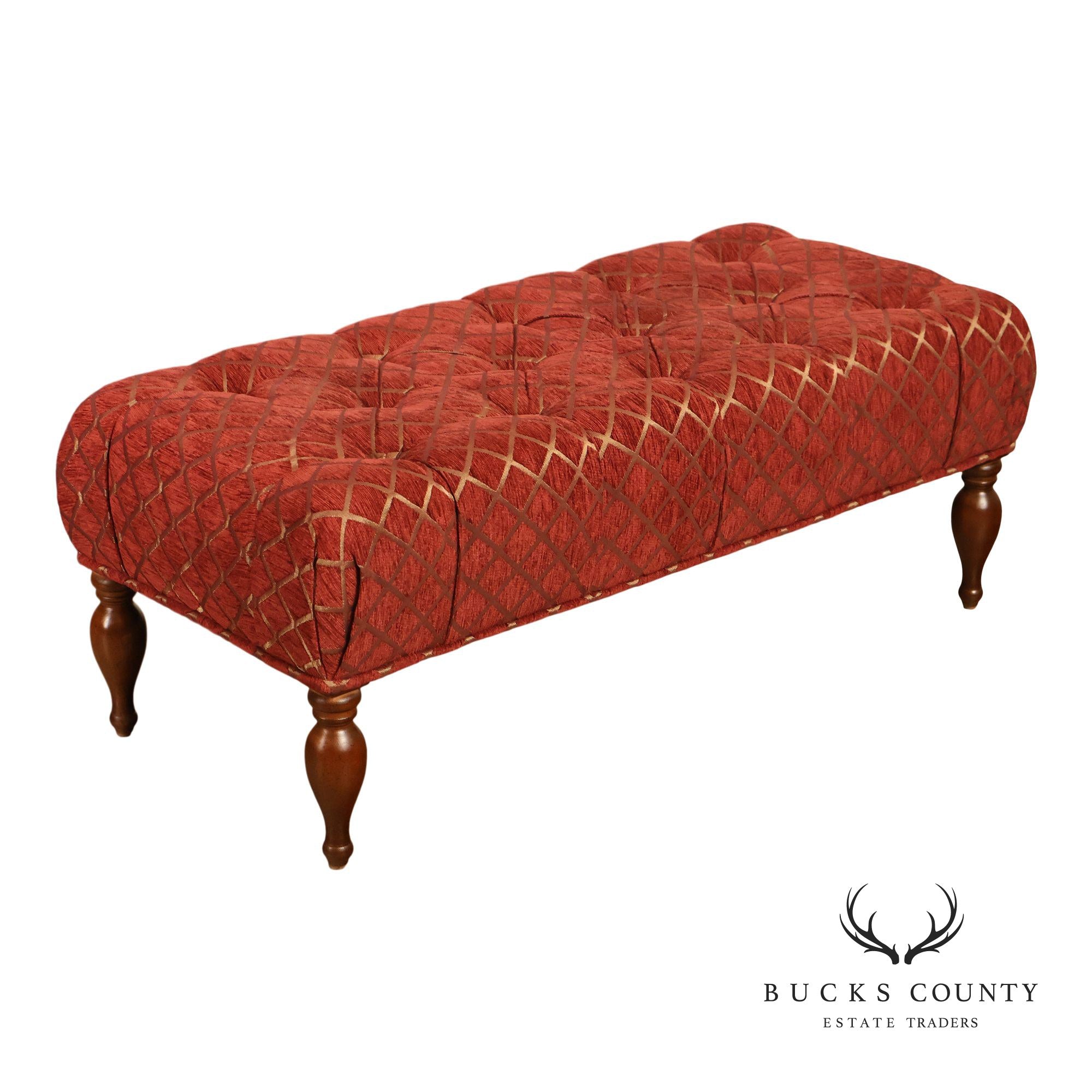 Lee Industries Upholstered Tufted Bench