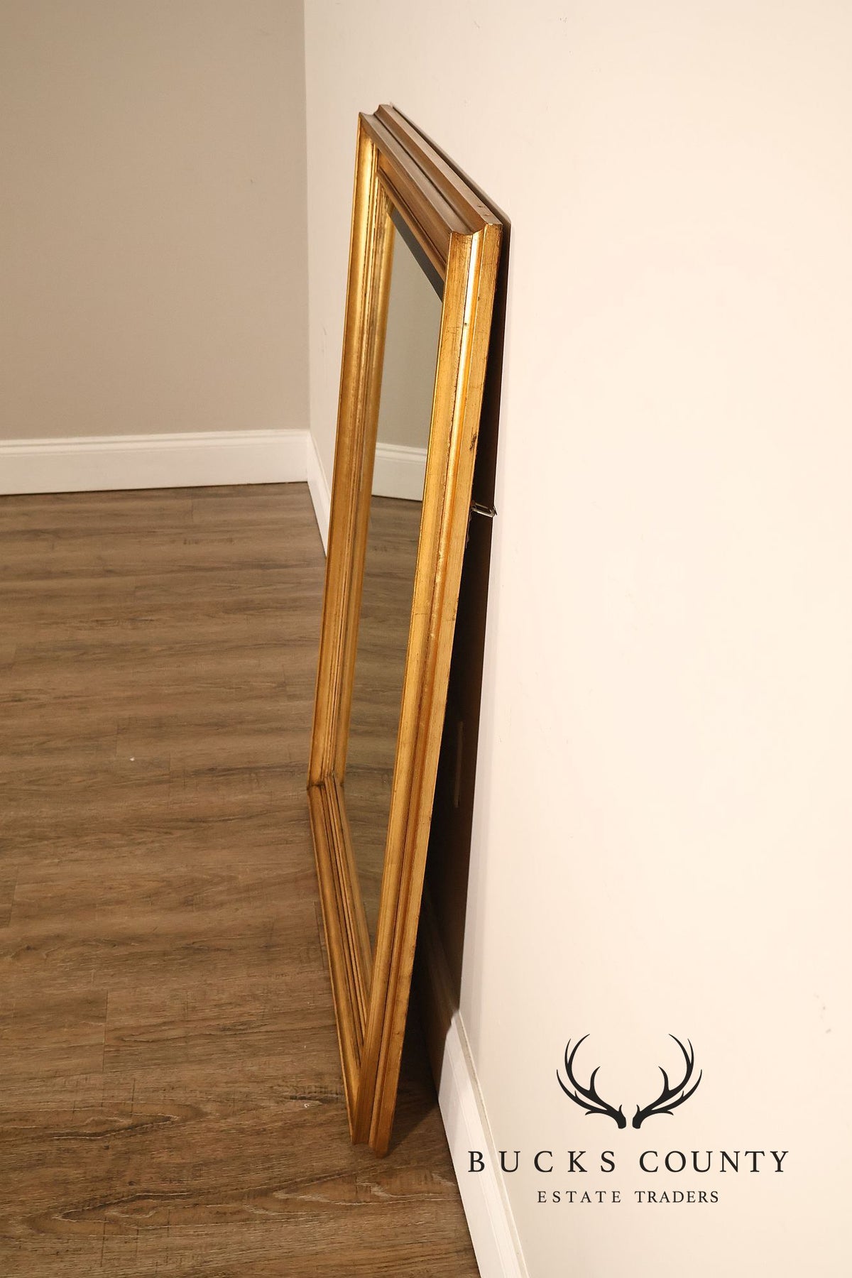 Traditional Gold Gilt Frame Beveled Wall Mirror