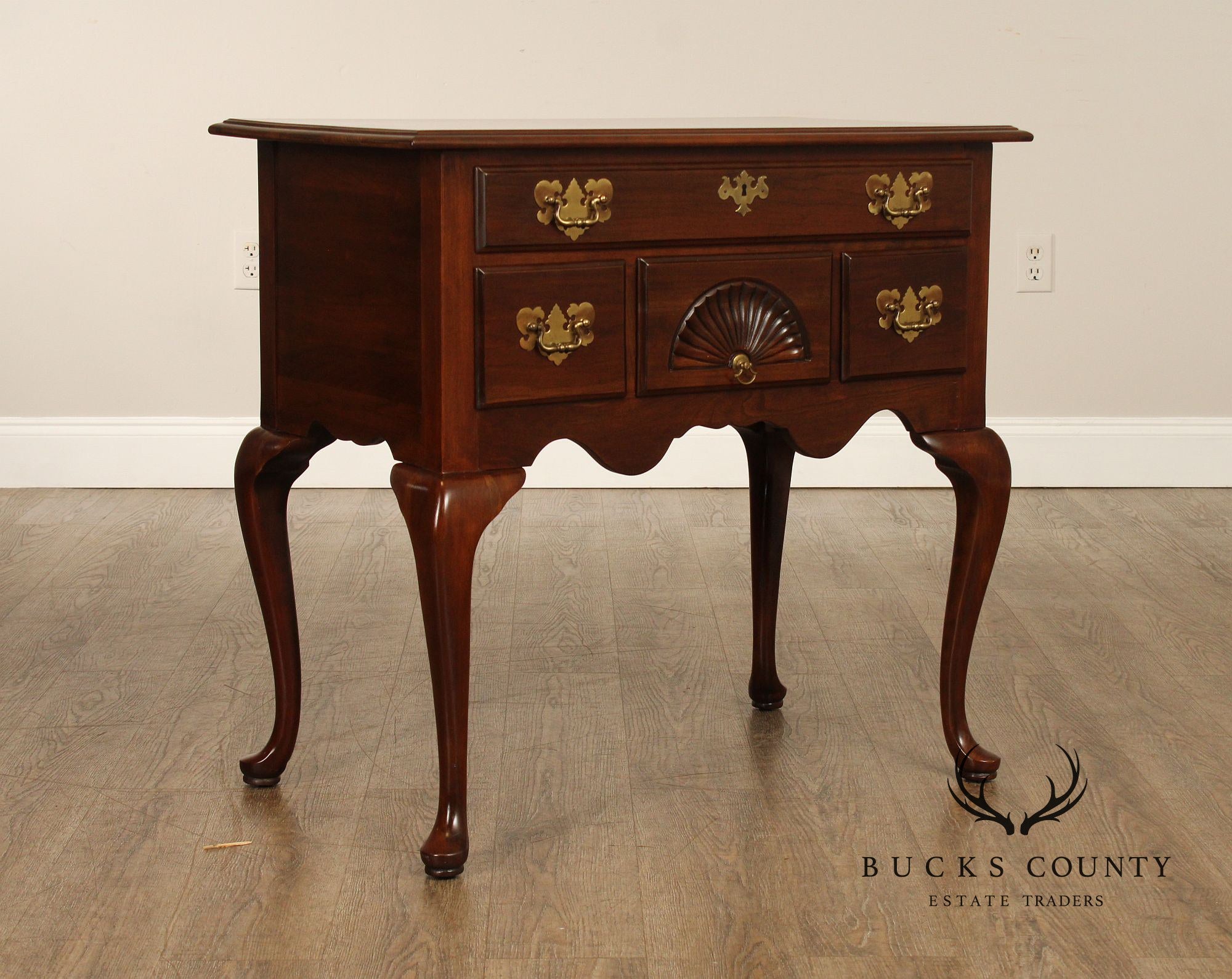 Harden Queen Anne Style Cherry Lowboy