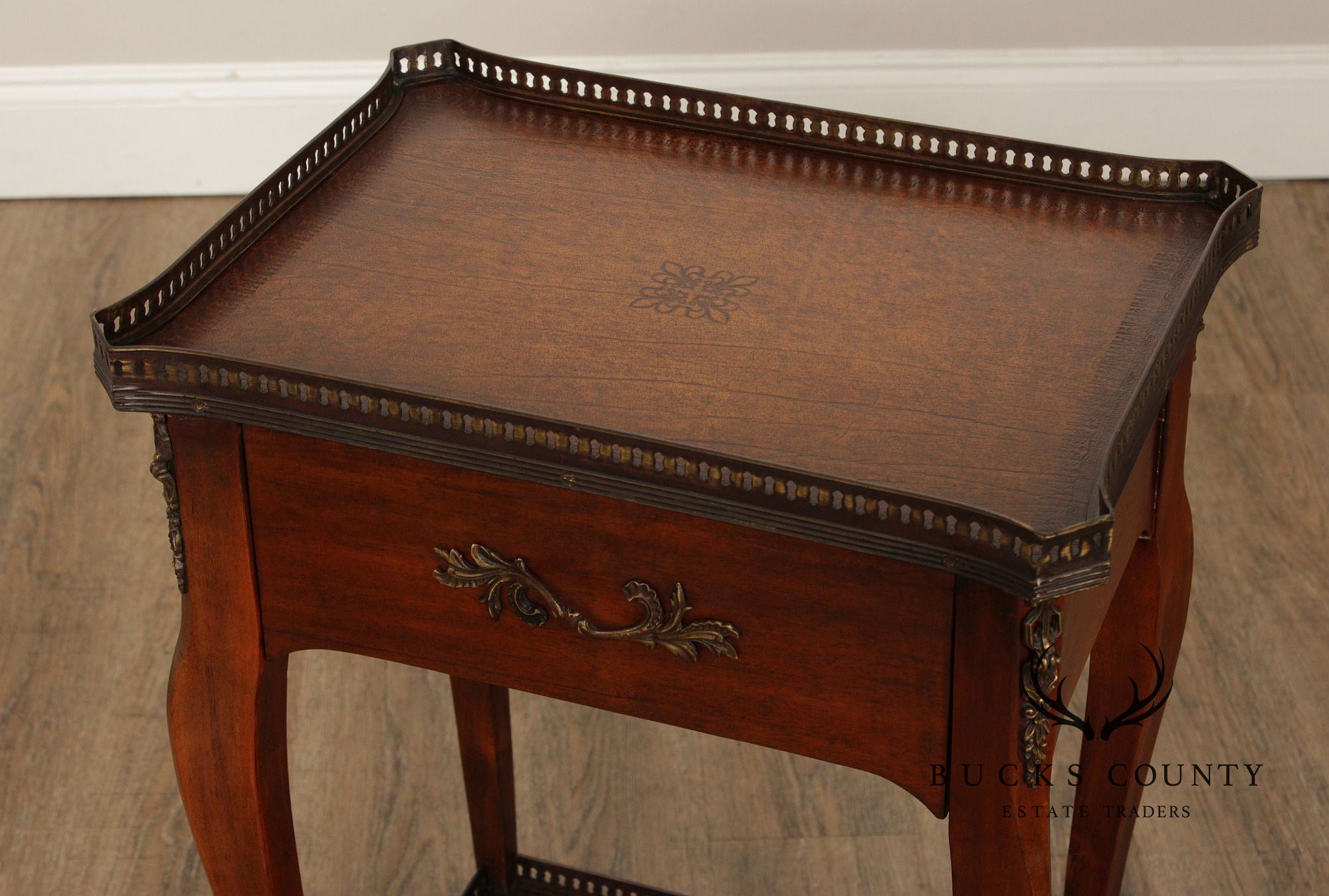 Theodore Alexander Louis XV Style Two-Tier Side Table