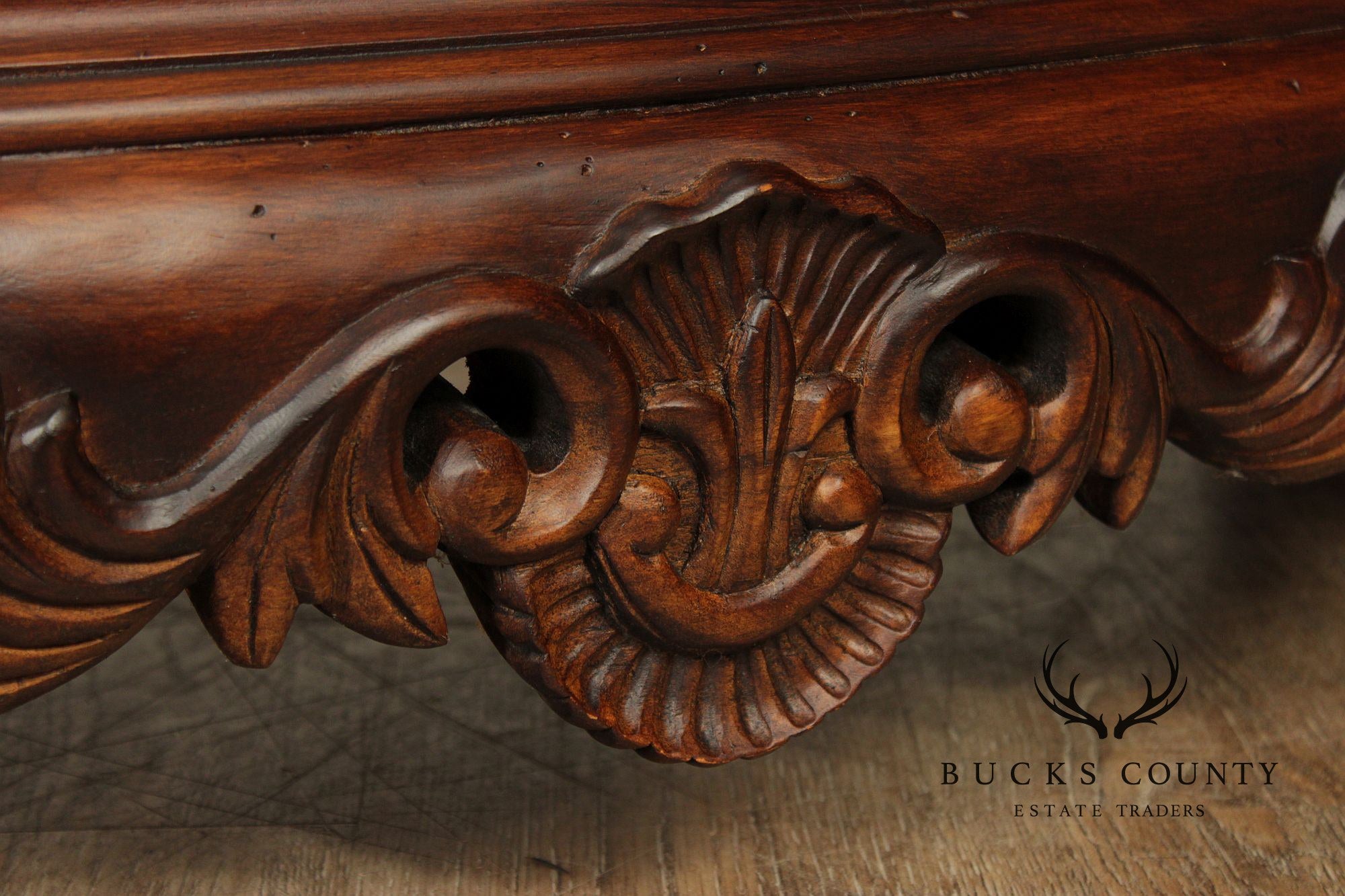 Hooker Furniture 'Seven Seas' Rococo Style Bombe Marble Top Chest of Drawers