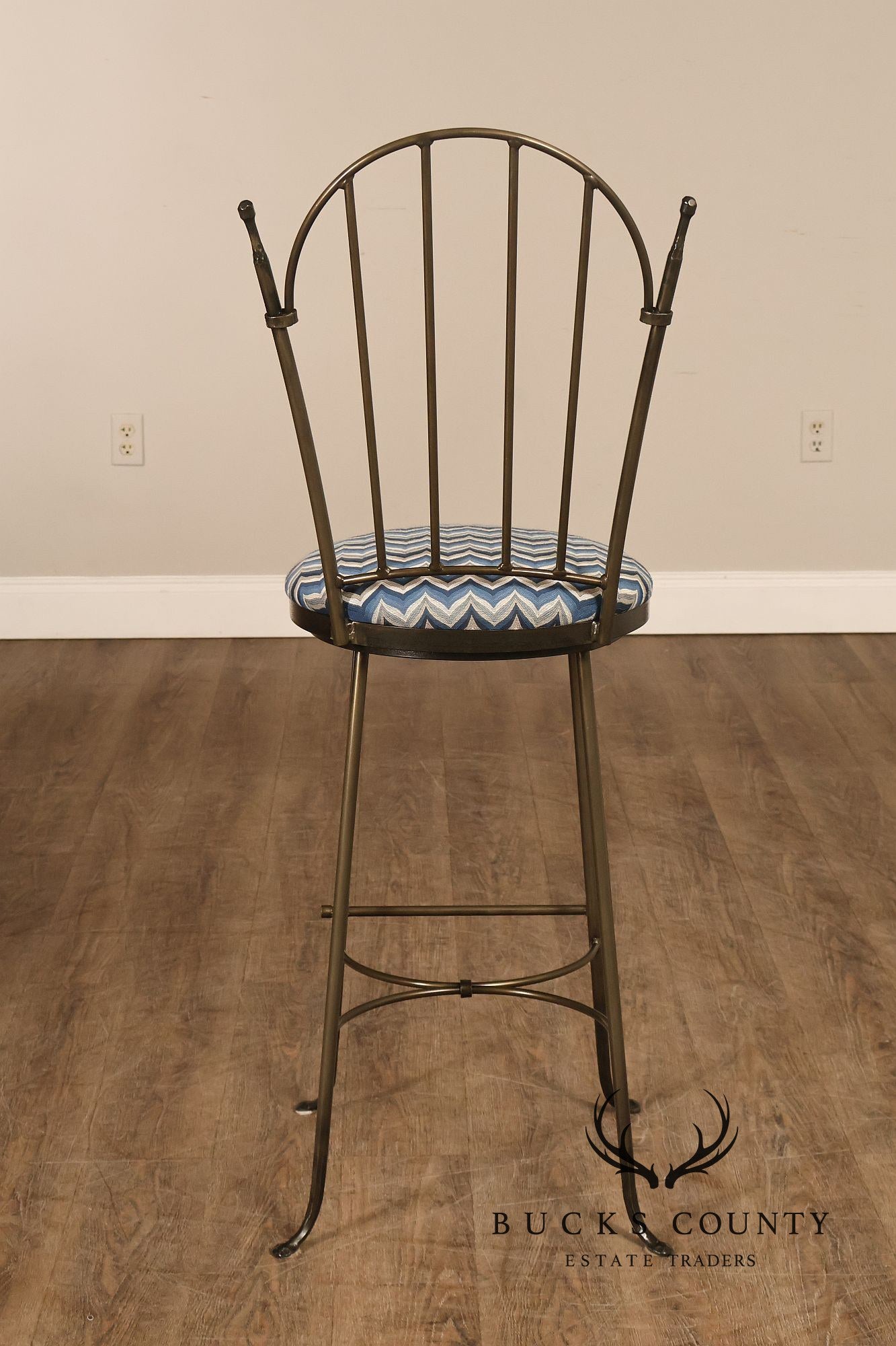 Charleston Forge Set of Three Swivel Bar Stools