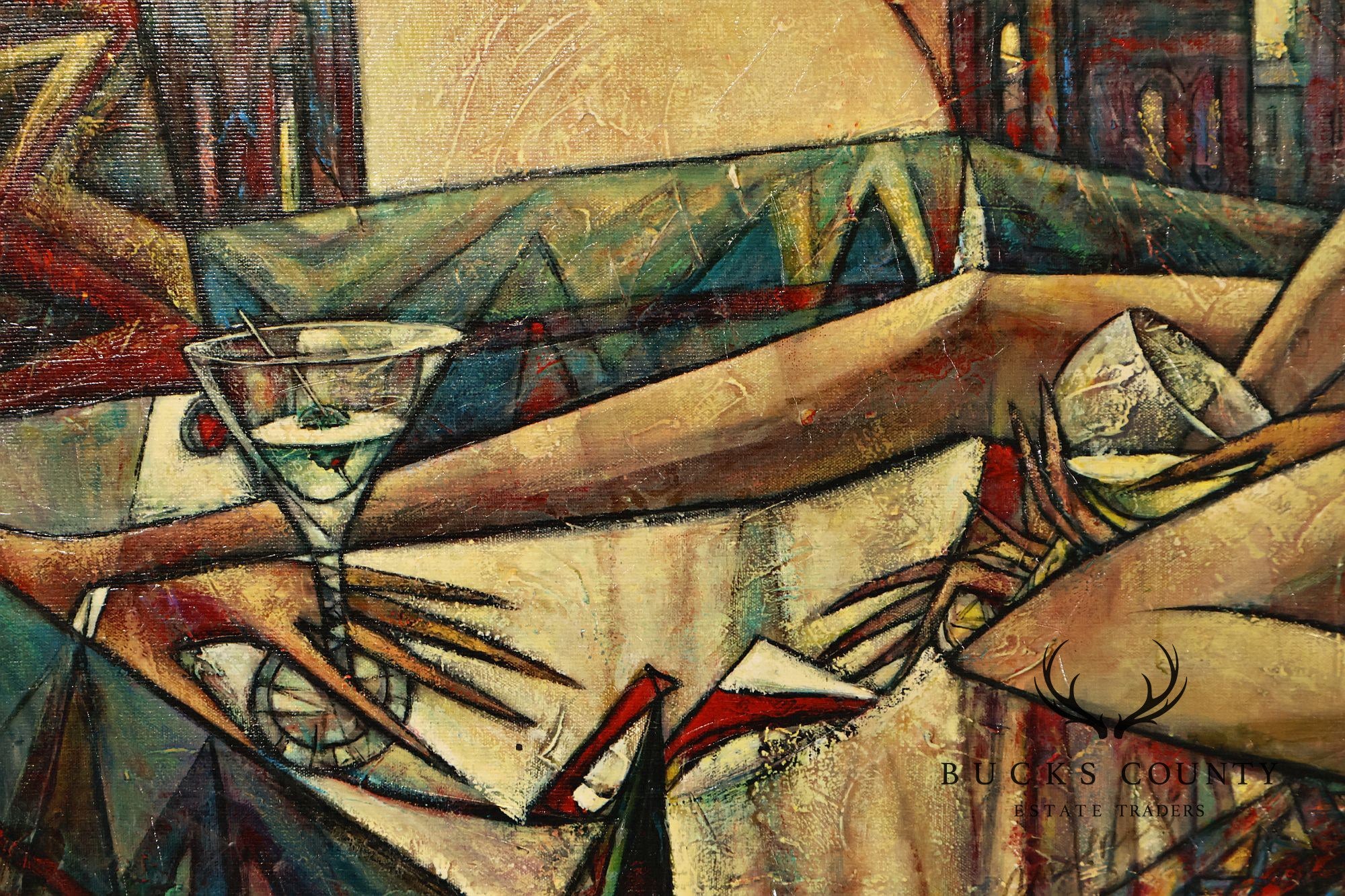 Andrei Protsouk Giclee Print, 'Aurora Borealis Cocktails'