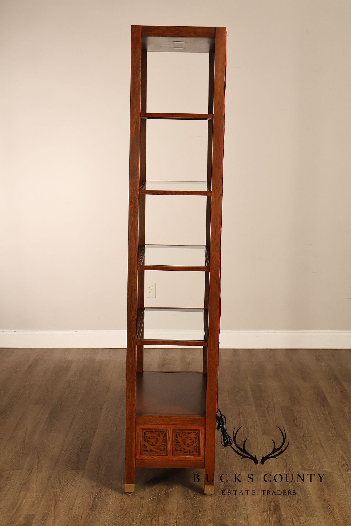 Stickley Surrey Hills Pair of Oak Bookcases