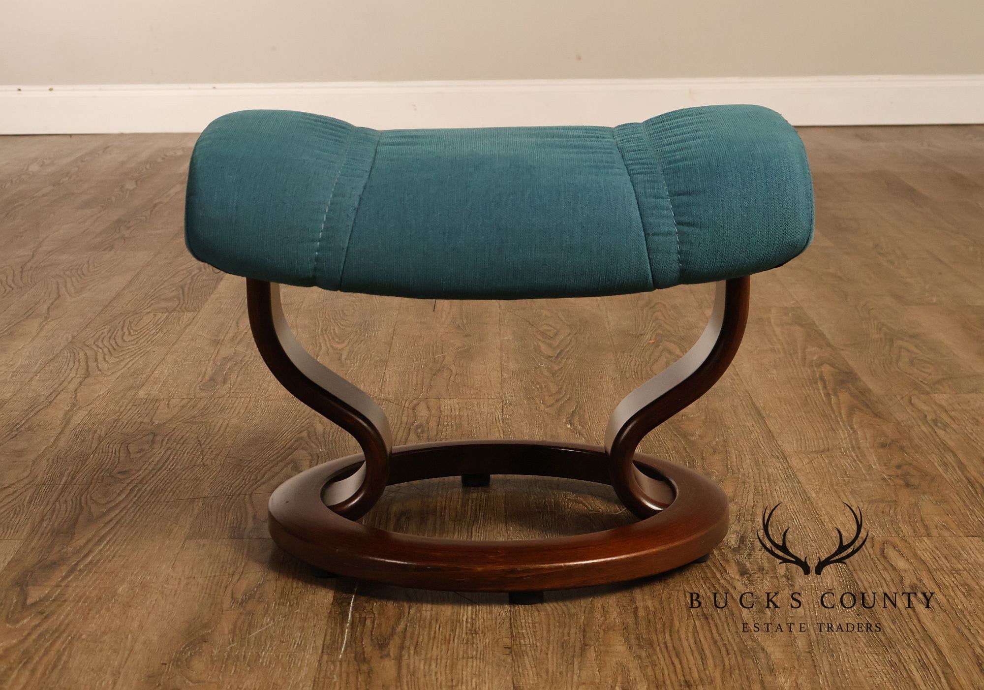 Ekornes Stressless Reclining Wing Chair and Ottoman