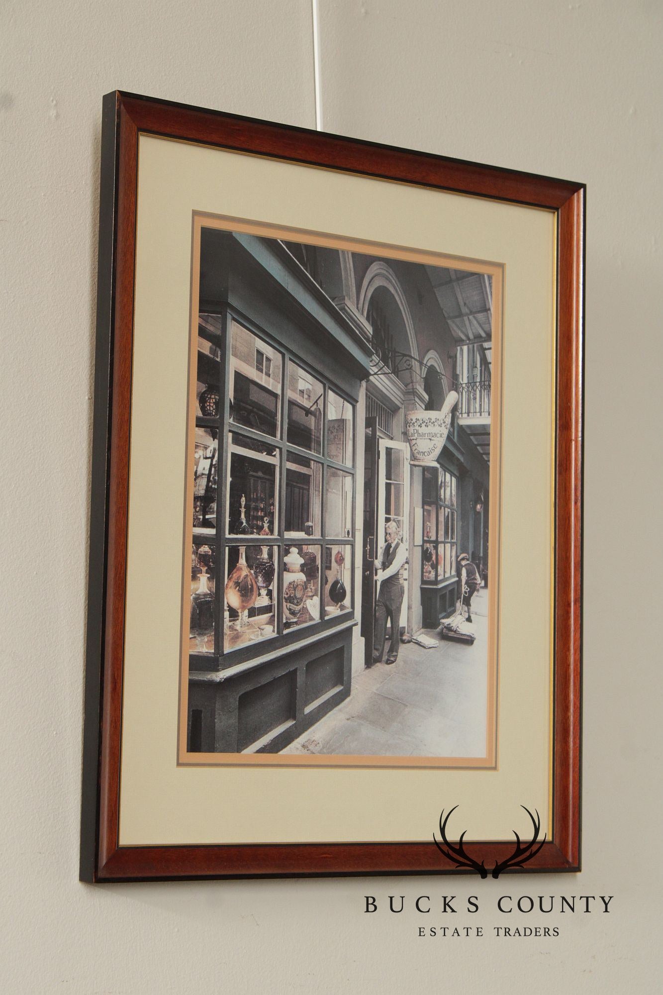 Vintage Pair of Framed Prints, New Orleans Pharmacy Museum