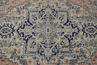 Karastan 4.3' x 6' Blue Heriz Area Rug #748