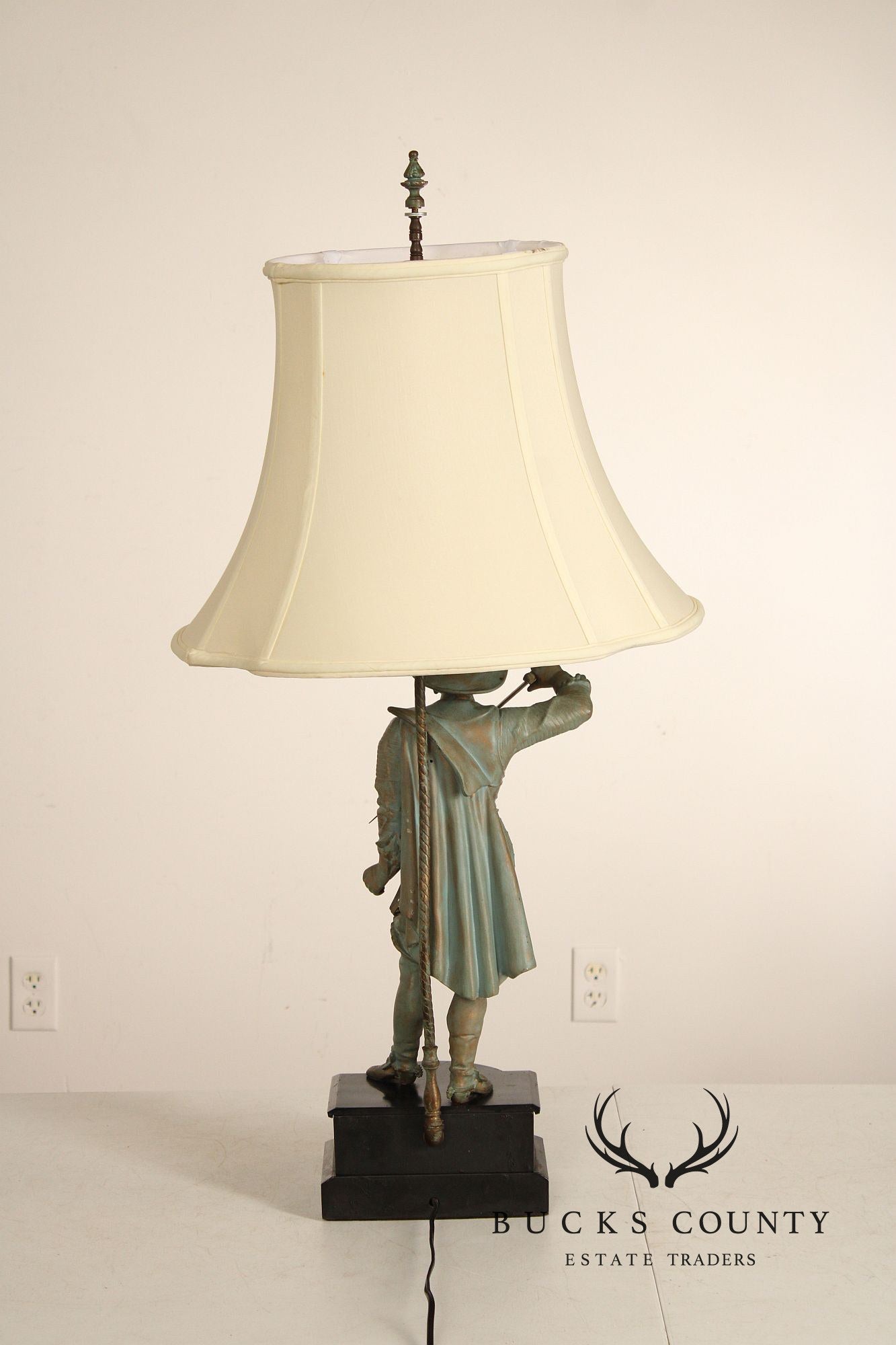 Vintage Pair of Figural Table Lamps