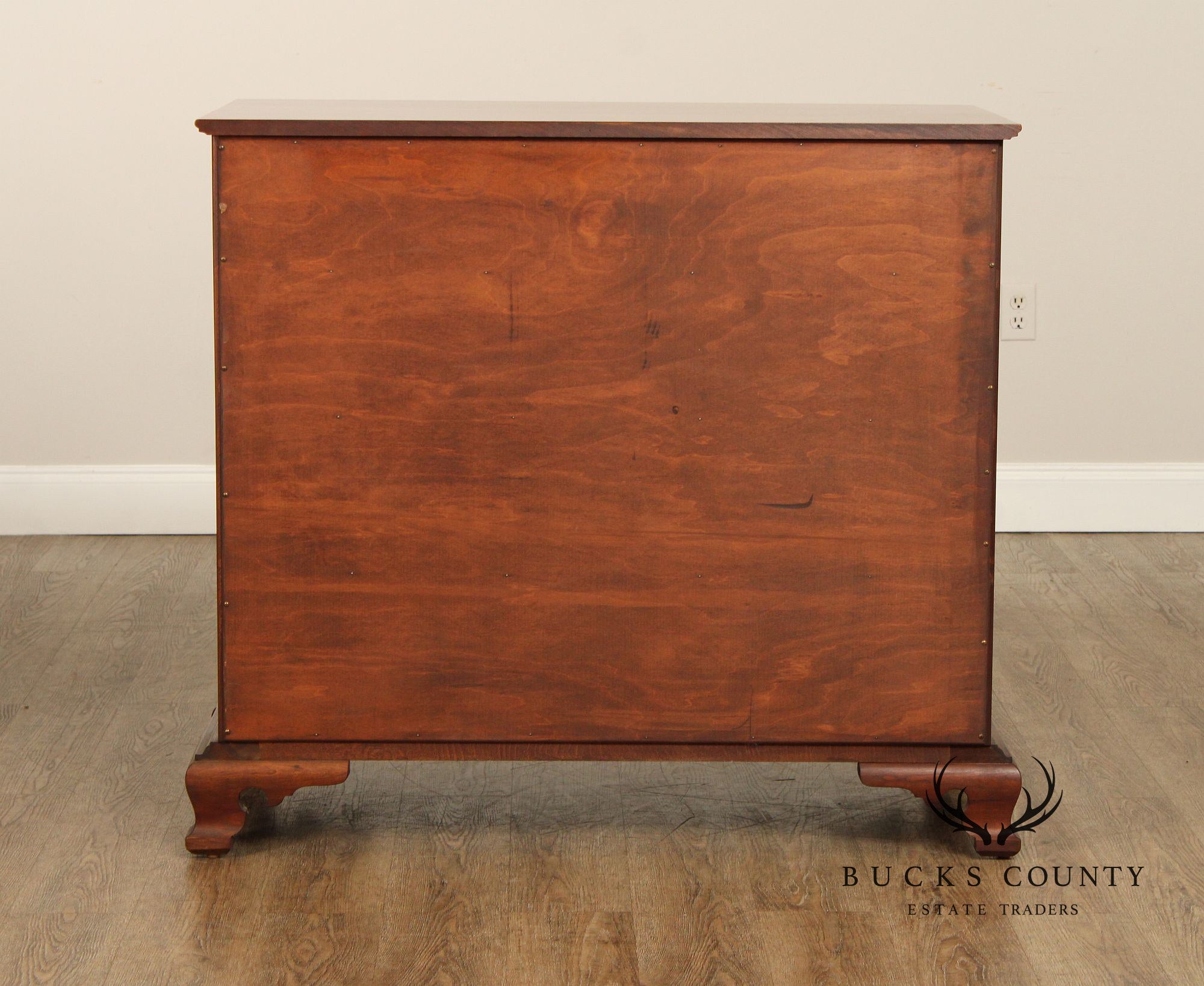 Stickley Chippendale Style Vintage Cherry Chest of Drawers