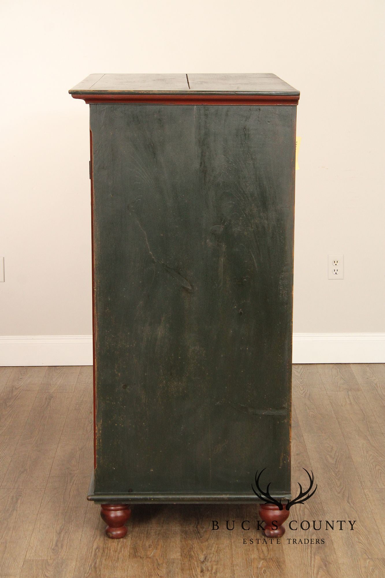 Oley Valley Reproductions Distress Painted Cupboard