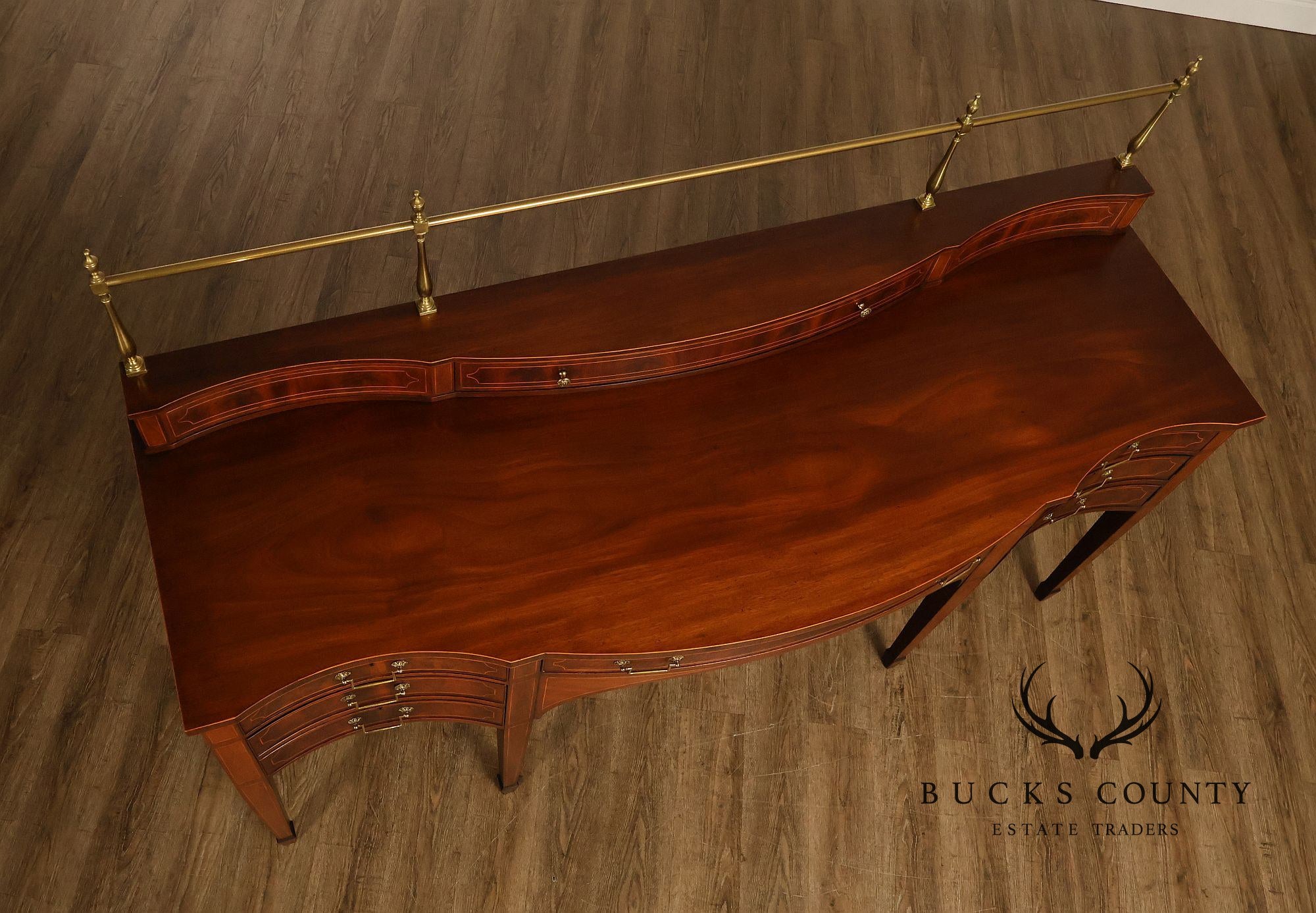 1940's Baker Regency Style Mahogany Sideboard