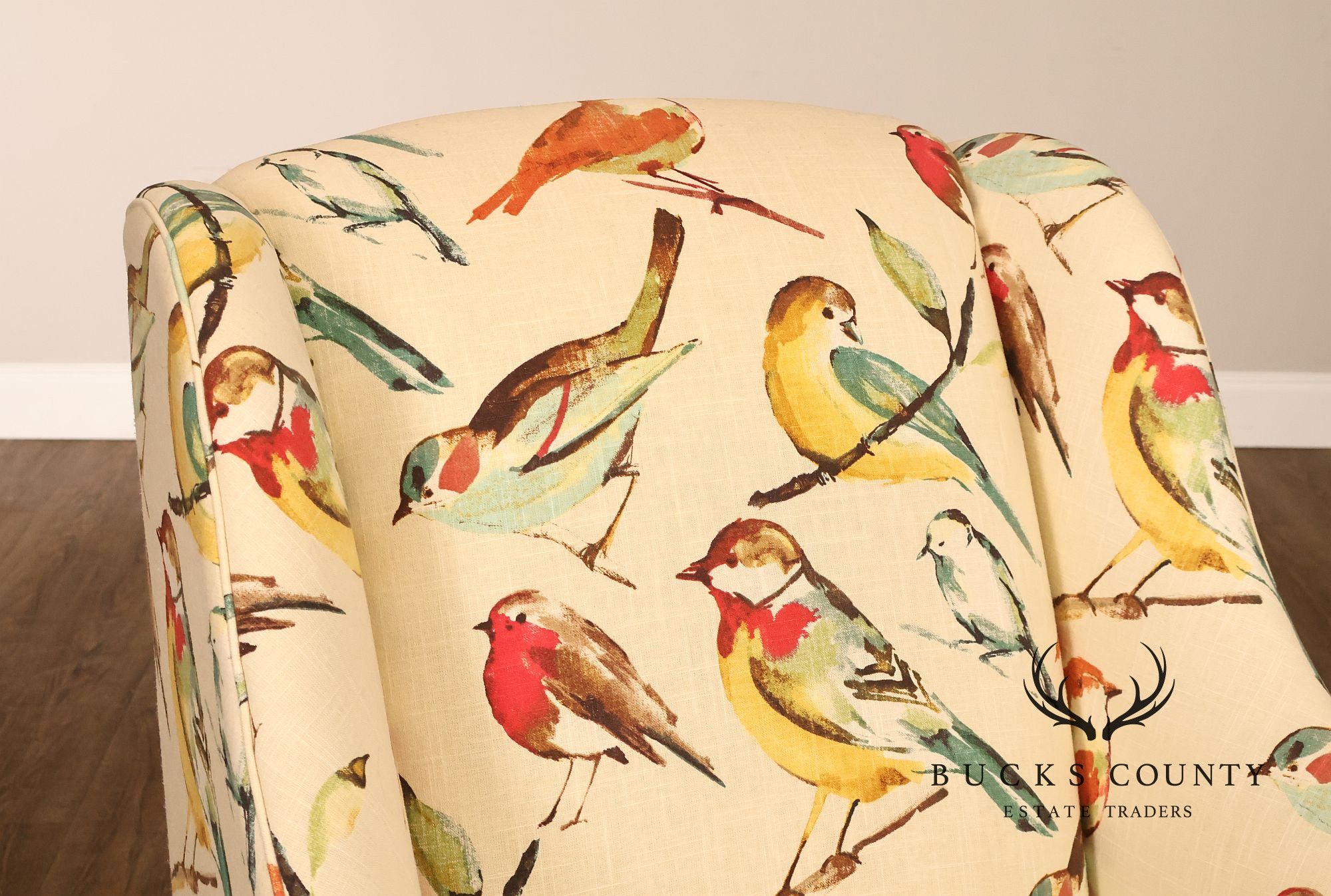 Ethan Allen Modern Upholstered Accent Chair