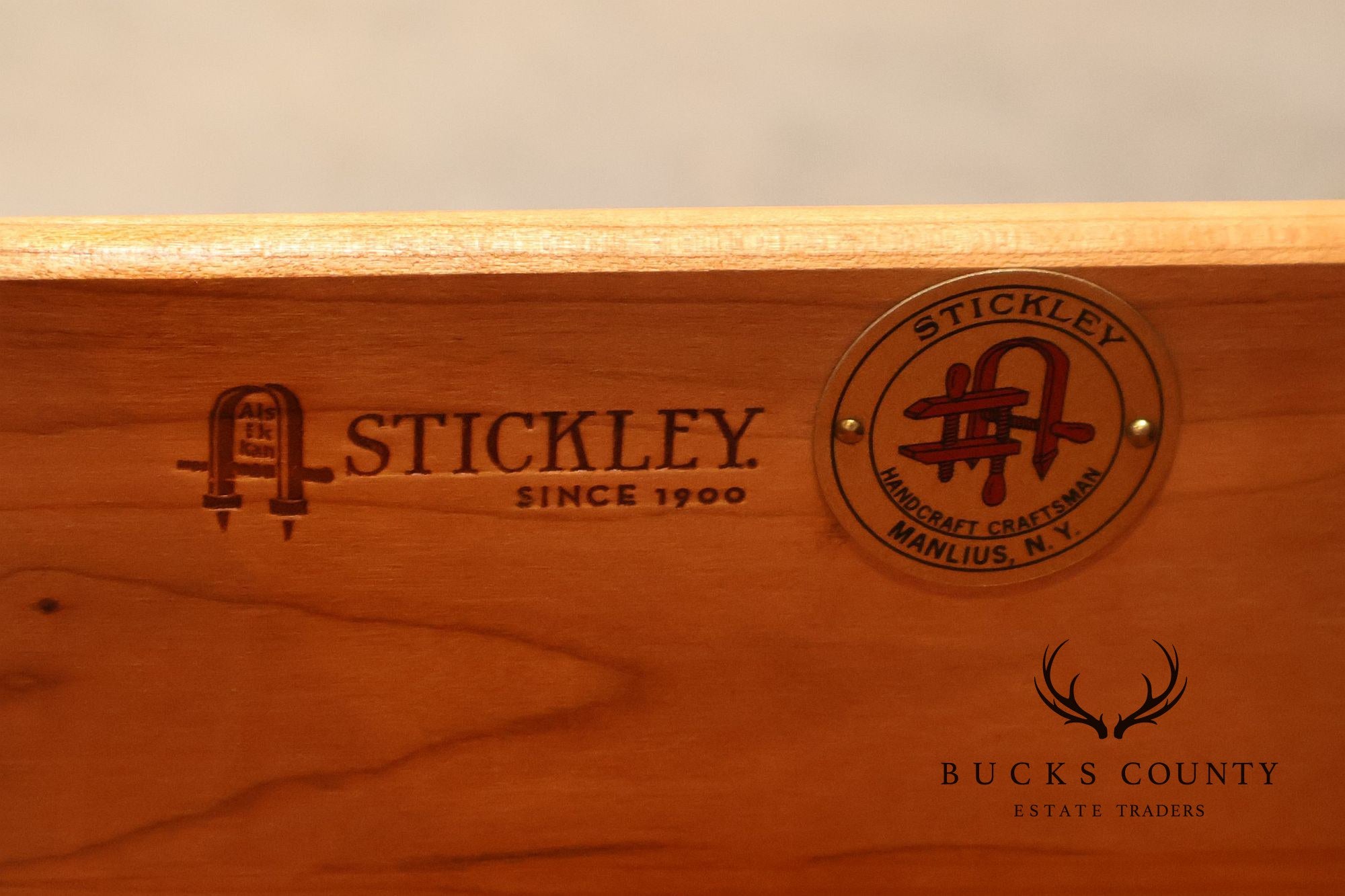 Stickley Mission Collection Cherry Seven Drawer Low Dresser