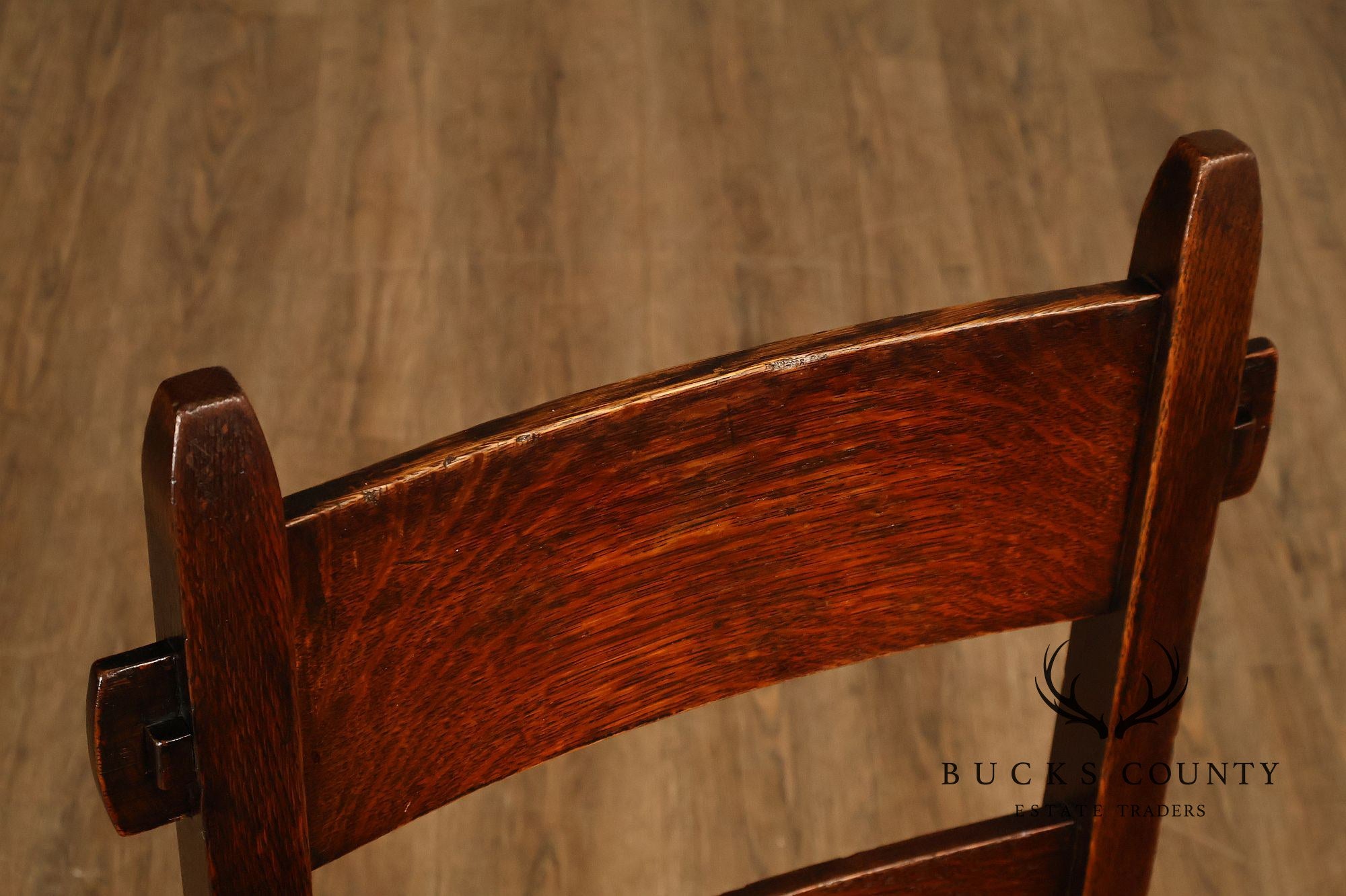 Gustav Stickley Antique Rabbit Ear #1291 Dining Chair