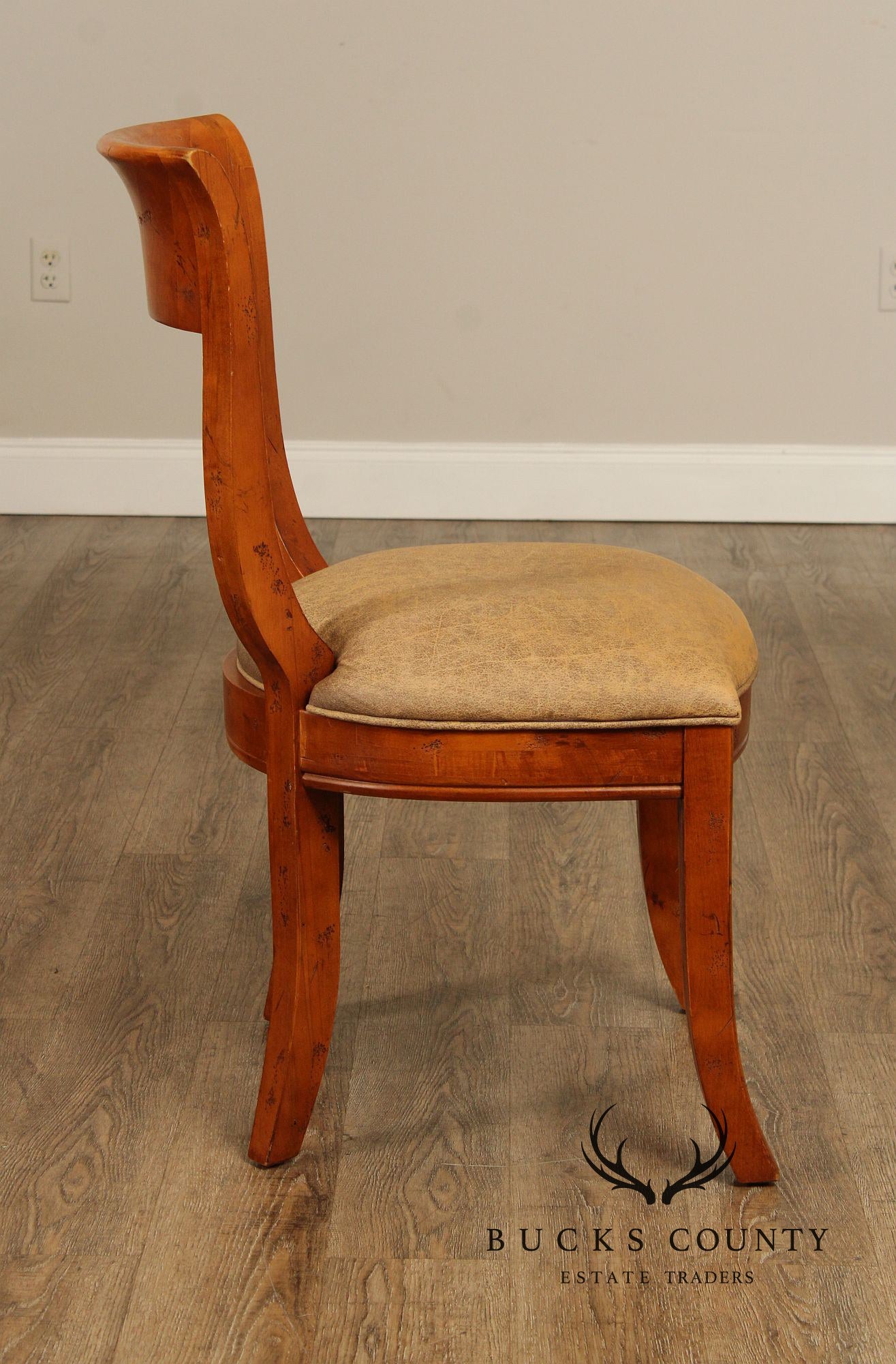 Century Furniture Biedermeier Style Set of Four Dining Chairs