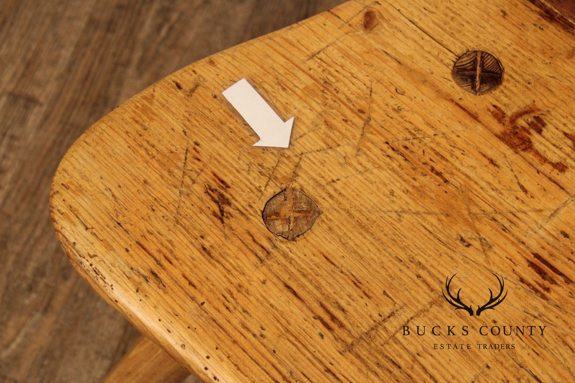 Antique Rustic European Windsor Chair