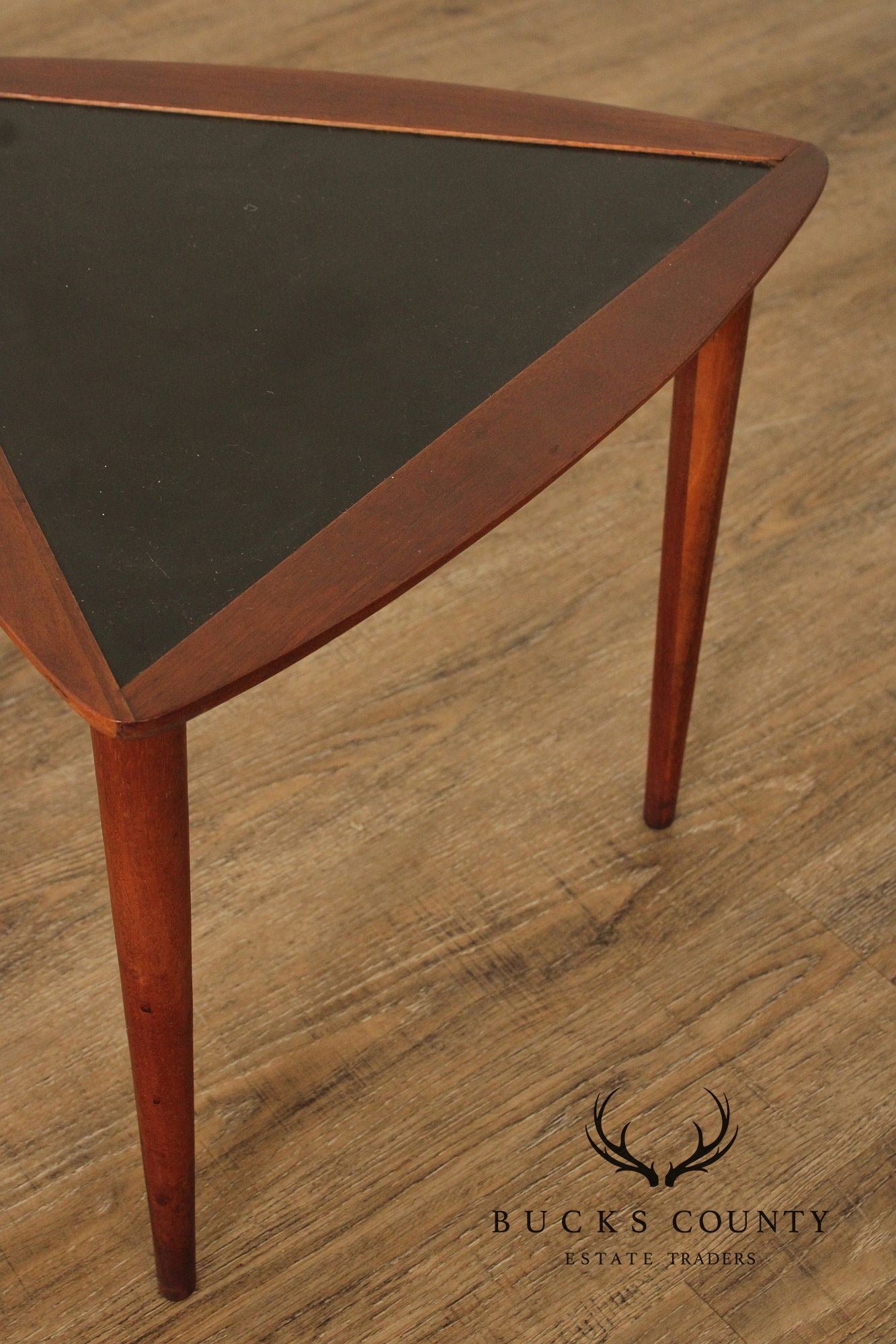 Arthur Umanoff Mid Century Modern Walnut Side Table
